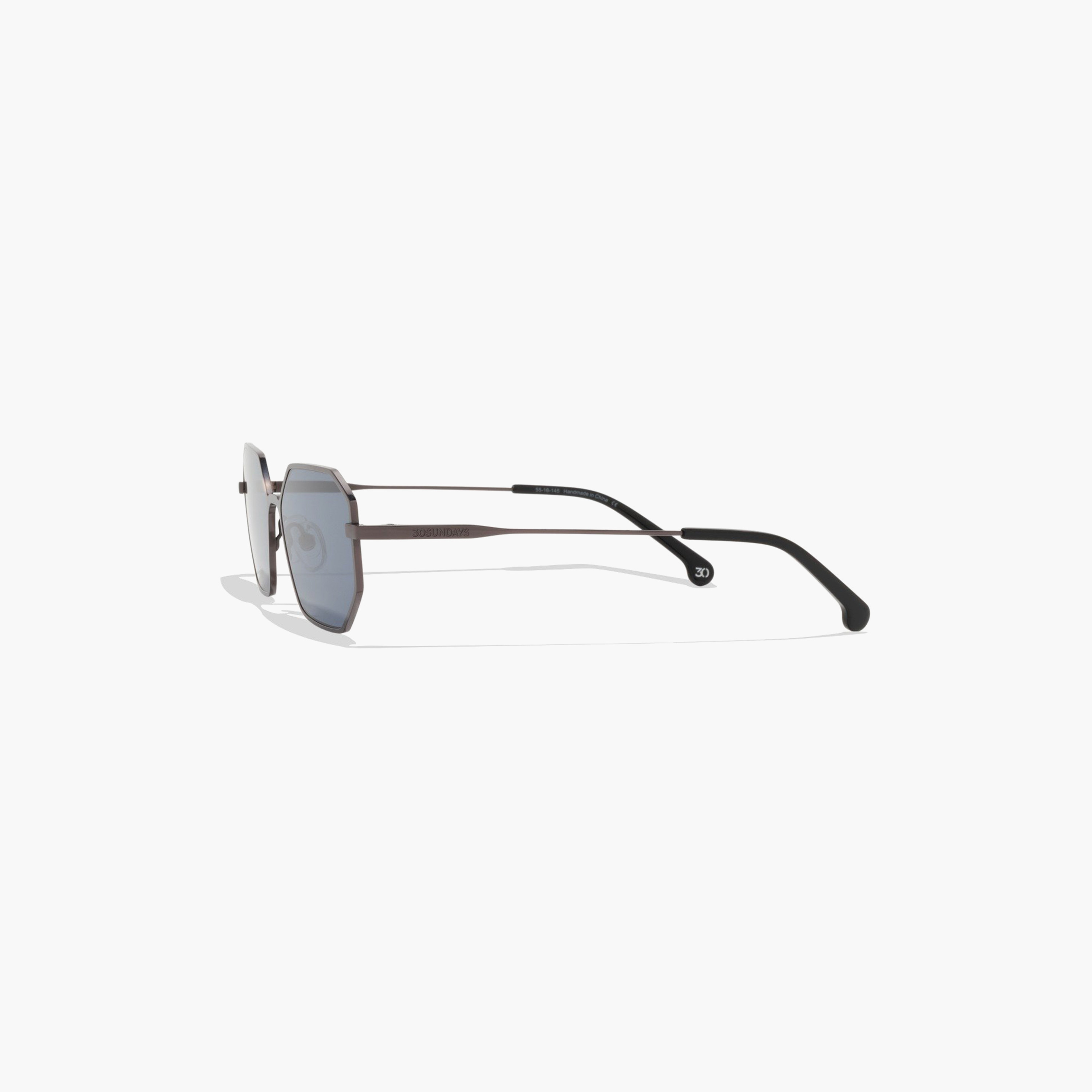30Sundays Apollo Iv 55 MM Blue Geometric Sunglasses | sm70702-30s-000430-0702-55-men-sunglasses-image-4