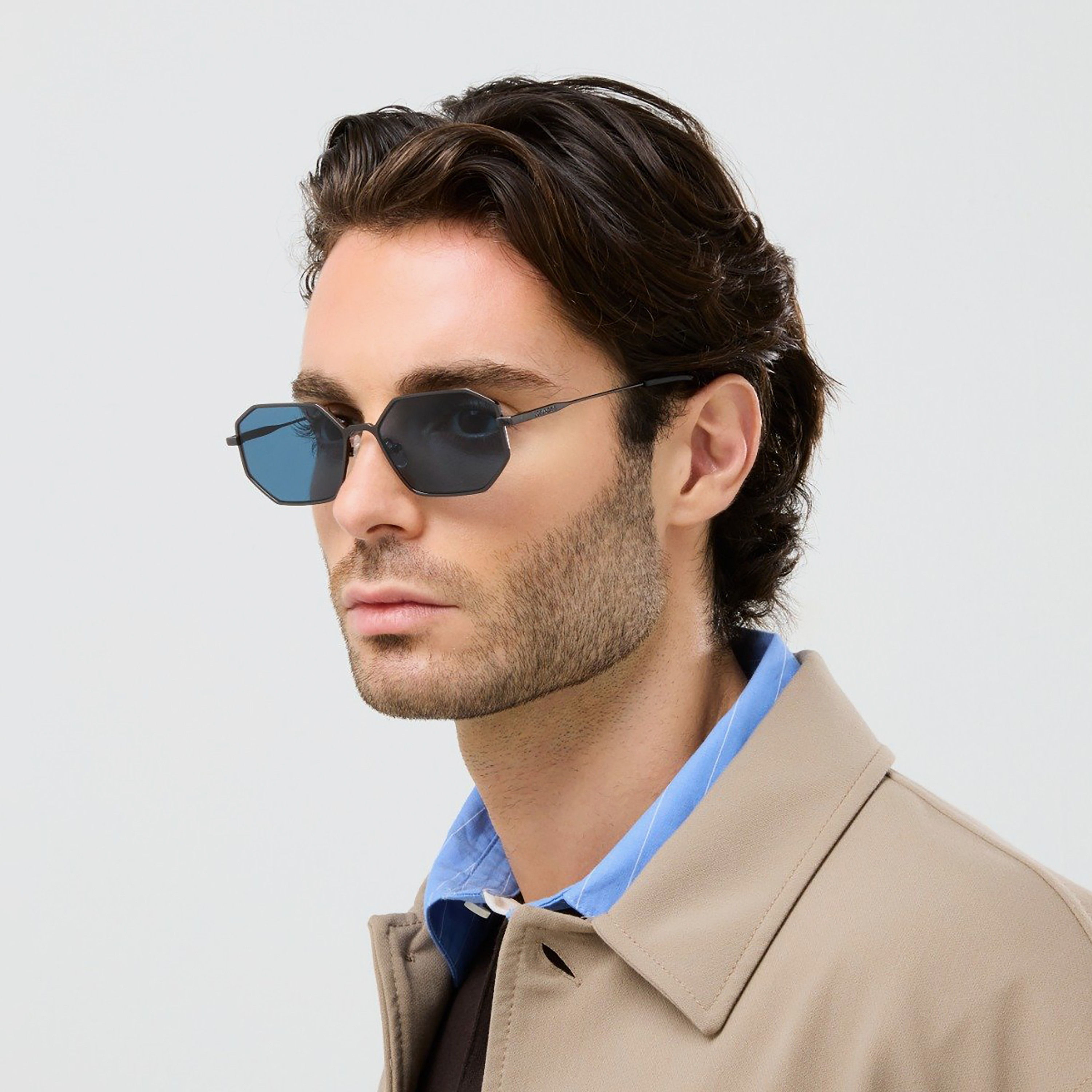 30Sundays Apollo Iv 55 MM Blue Geometric Sunglasses | sm70702-30s-000430-0702-55-men-sunglasses-image-5