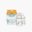 Dr. Brown's Natural Flow Wide Neck Feeding Bottle Set - Pack of 2, 150 ml (0 months+)-baby-feeding-feedingbottles-bottlesandteats-image-1