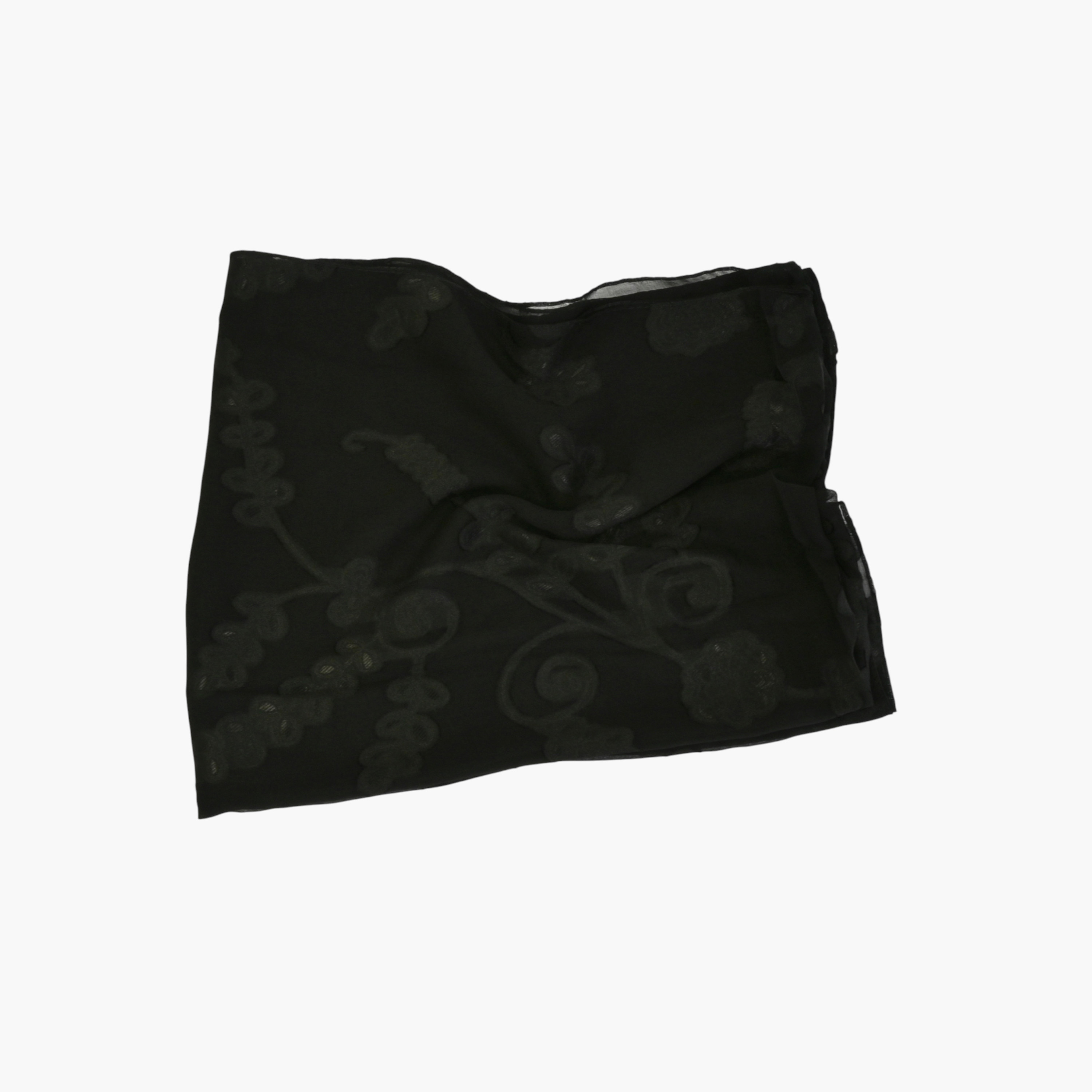 Zora Women's black scarf embroidered-women-clothingaccessories-scarves-image-4