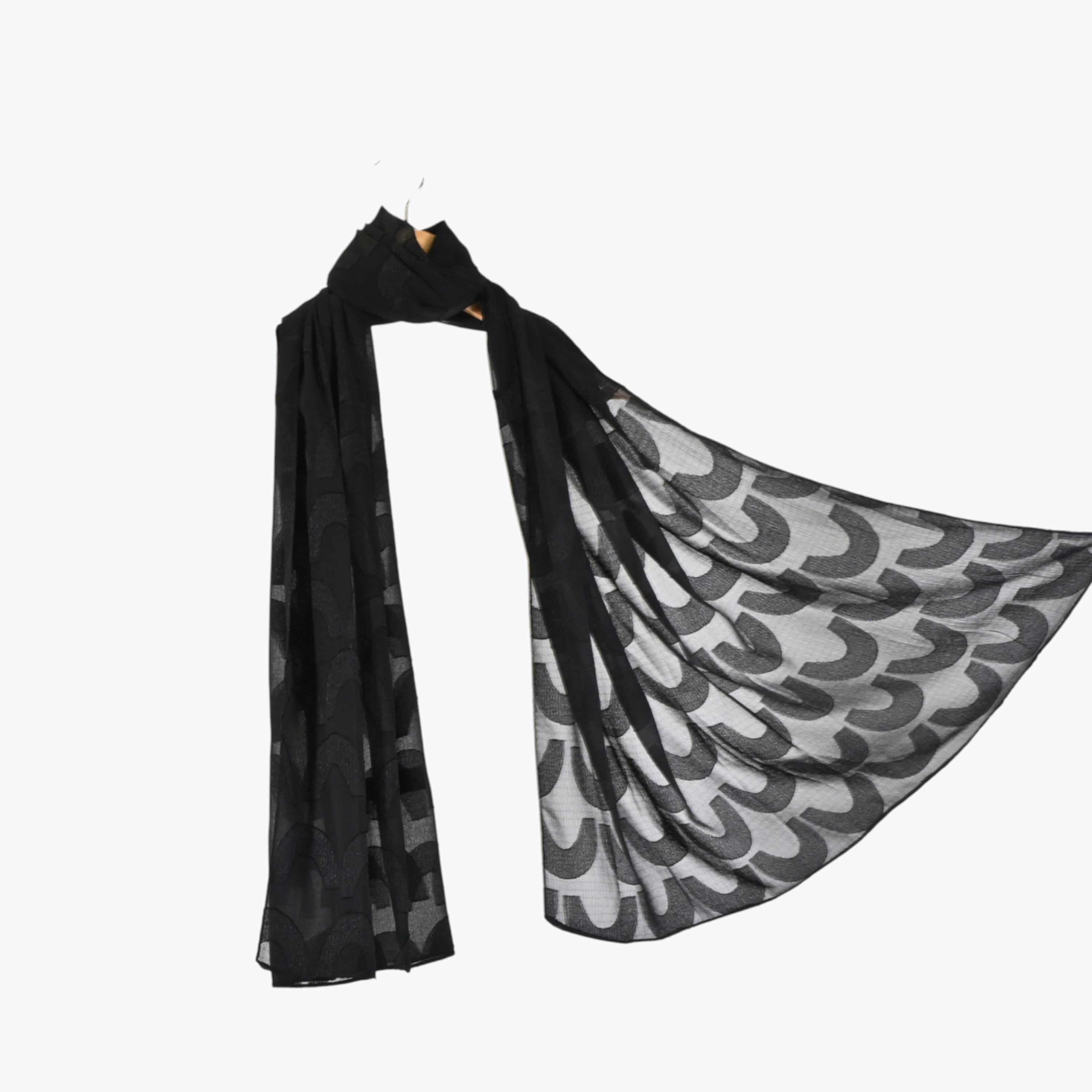 Zora Women's black scarf embroidered-women-clothingaccessories-scarves-image-18