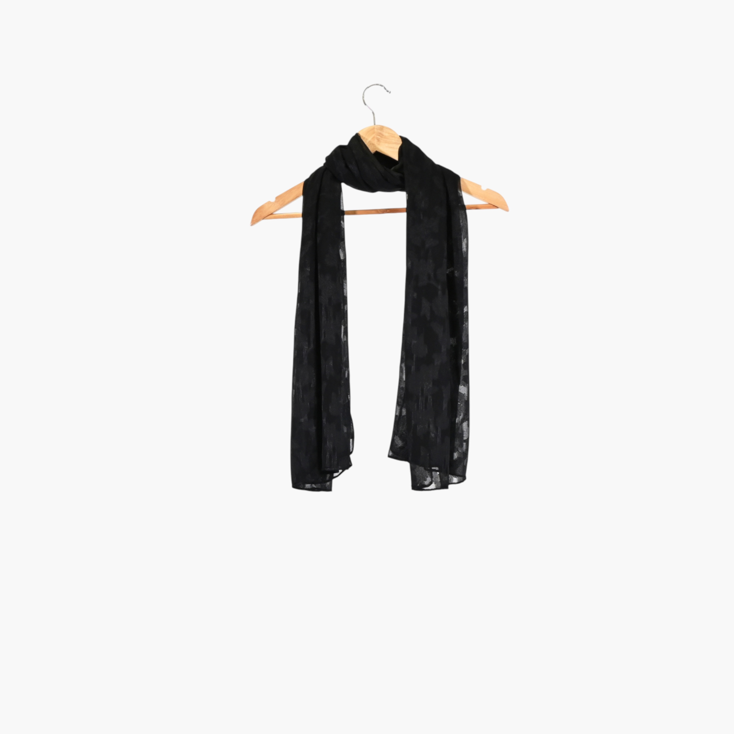 Zora Women's black scarf embroidered-women-clothingaccessories-scarves-image-9