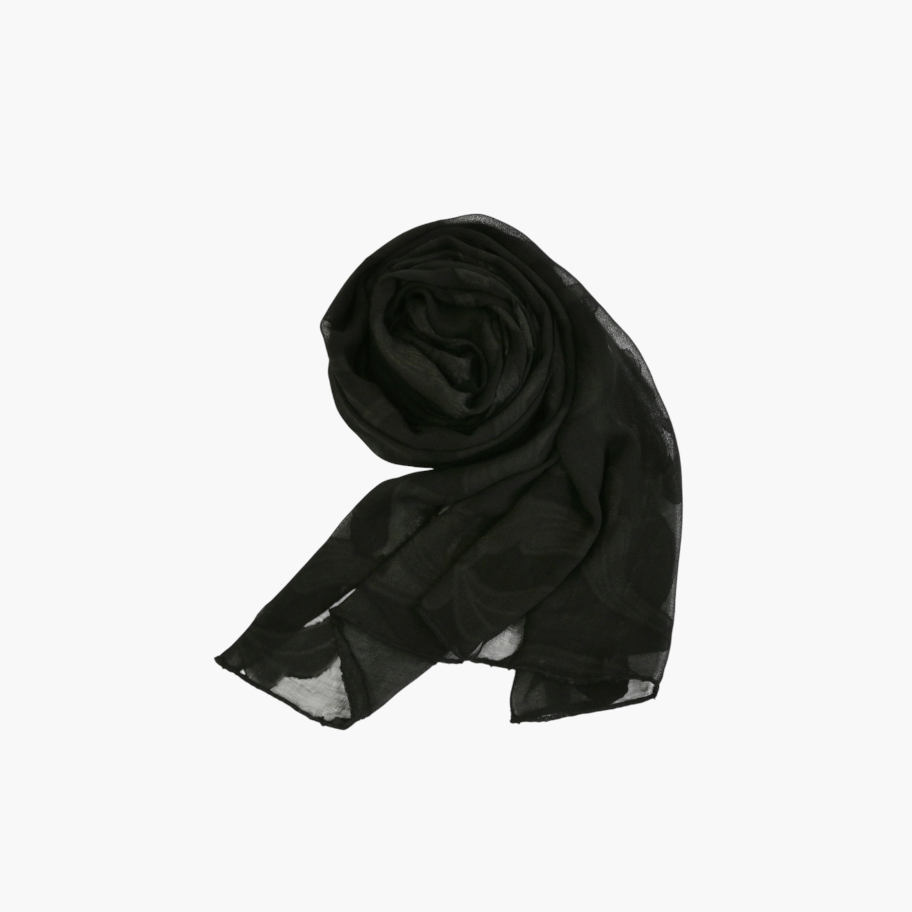 Zora Women's black scarf embroidered-women-clothingaccessories-scarves-image-3