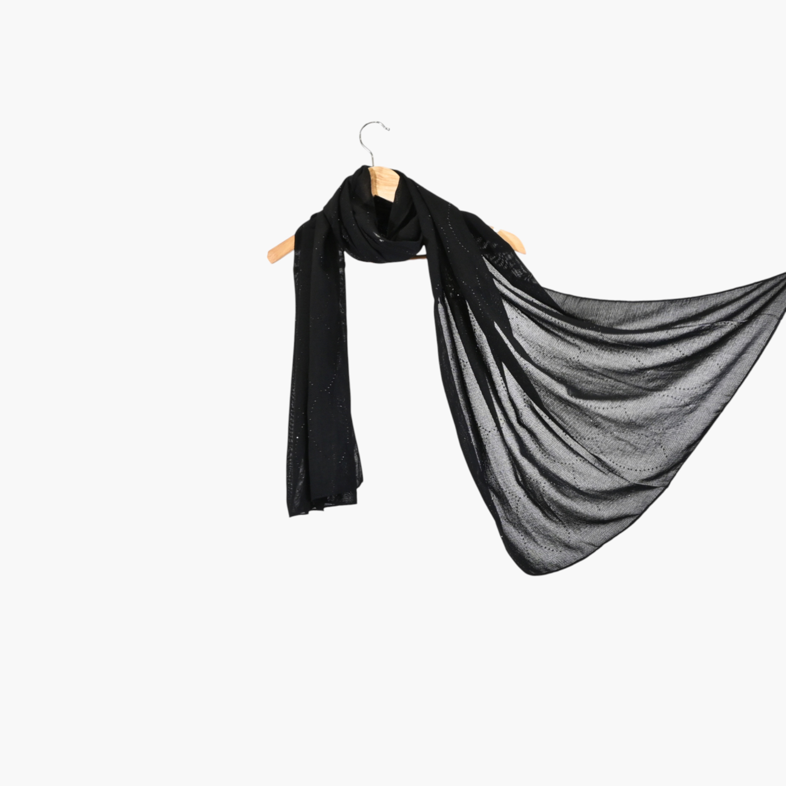 Zora Women's black scarf embroidered with crystals-women-clothingaccessories-scarves-image-18