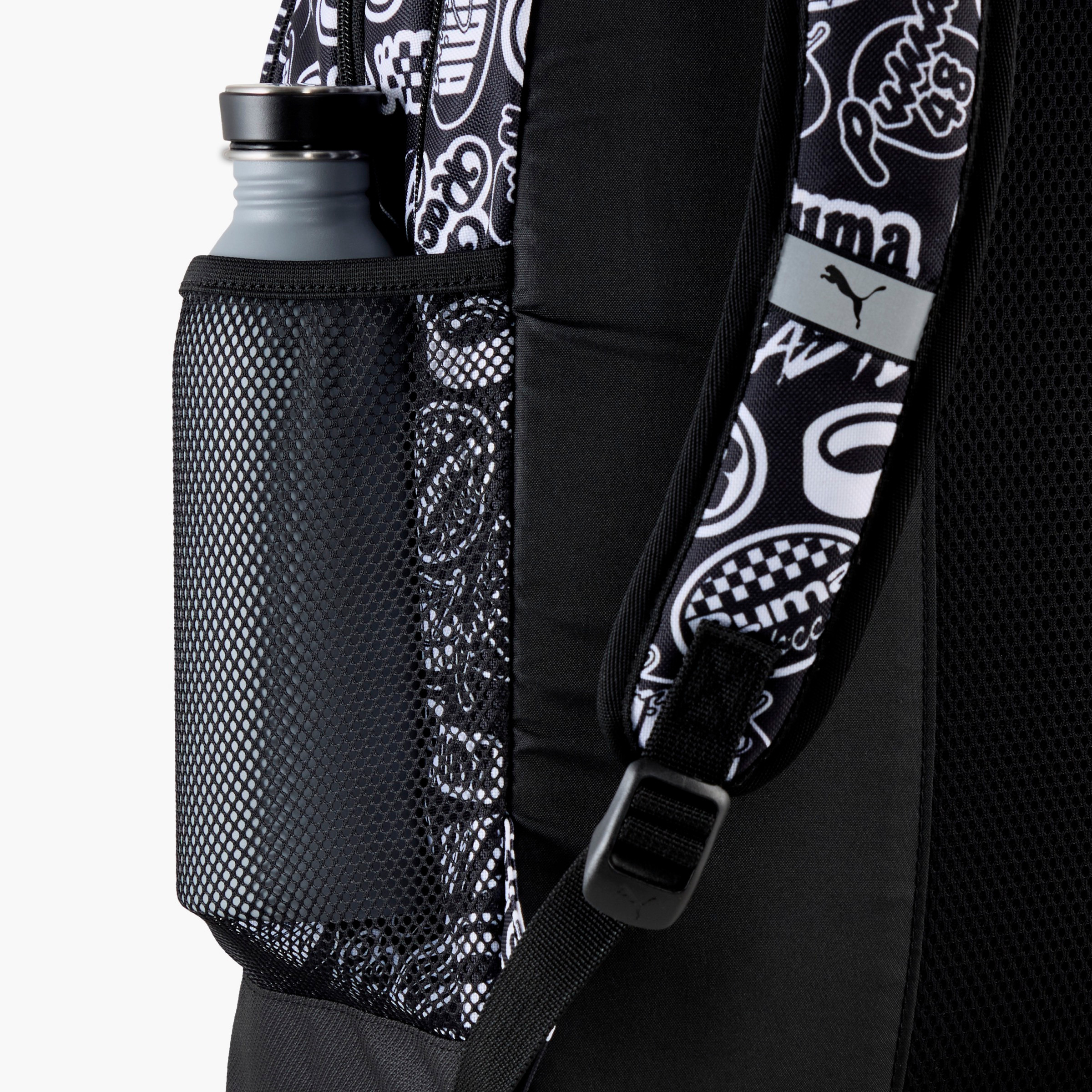 Puma Printed School Backpack with Adjustable Straps and Zip Closure-school-bagsandbackpacks-backpacks-image-3