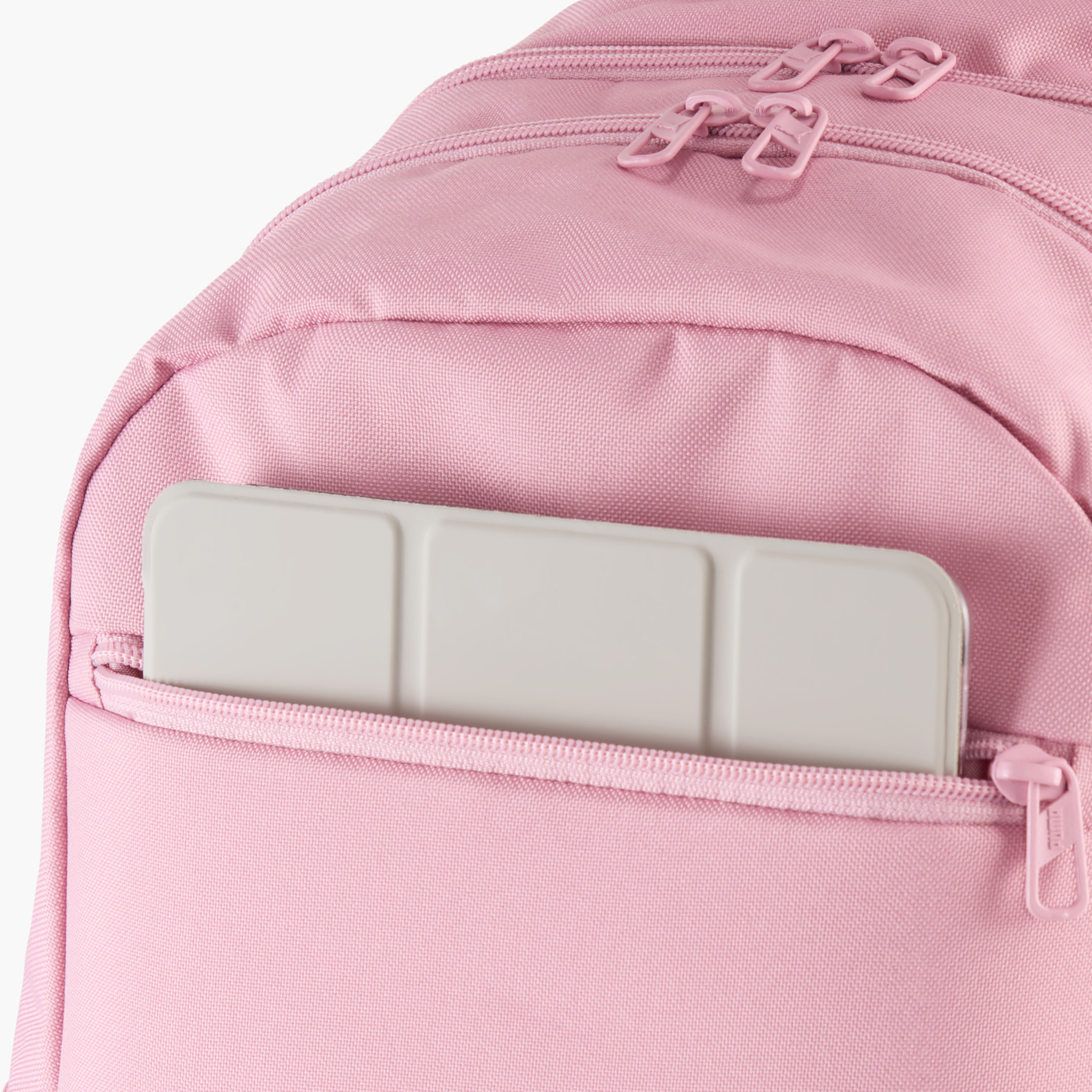 شنطة مدرسية بنقوش شعار مع حمّالات كتف قابلة للتعديل وسحّاب إغلاق من بوما-school-bagsandbackpacks-backpacks-image-5