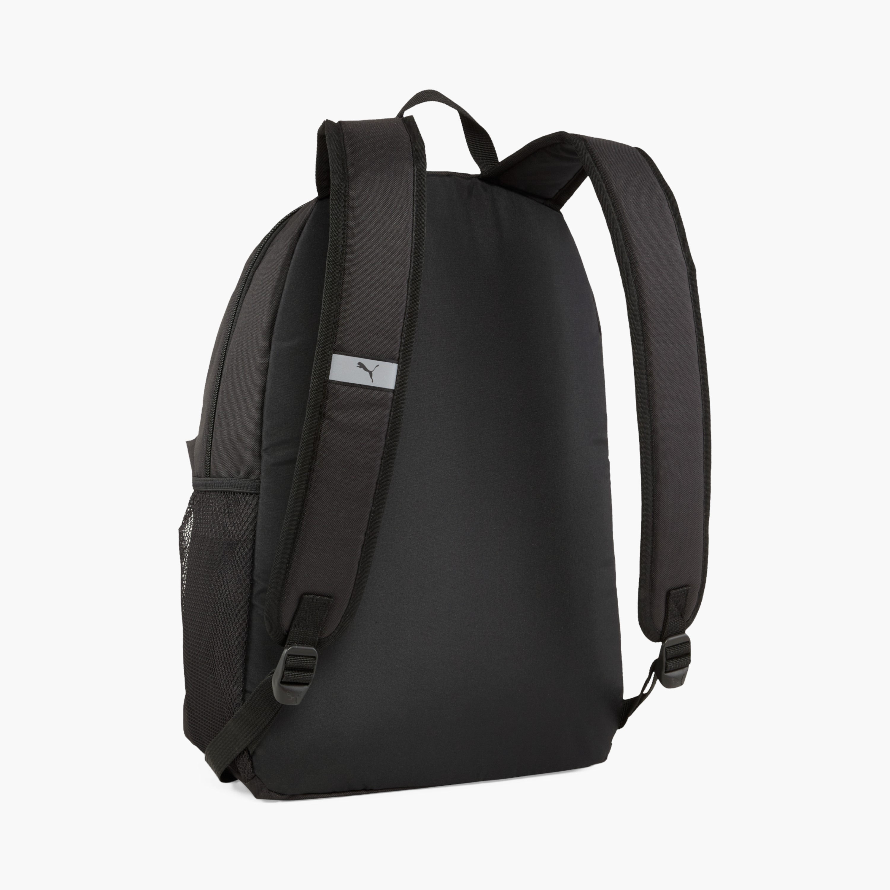 Puma Logo Print School Backpack with Adjustable Straps and Zip Closure-school-bagsandbackpacks-backpacks-image-3