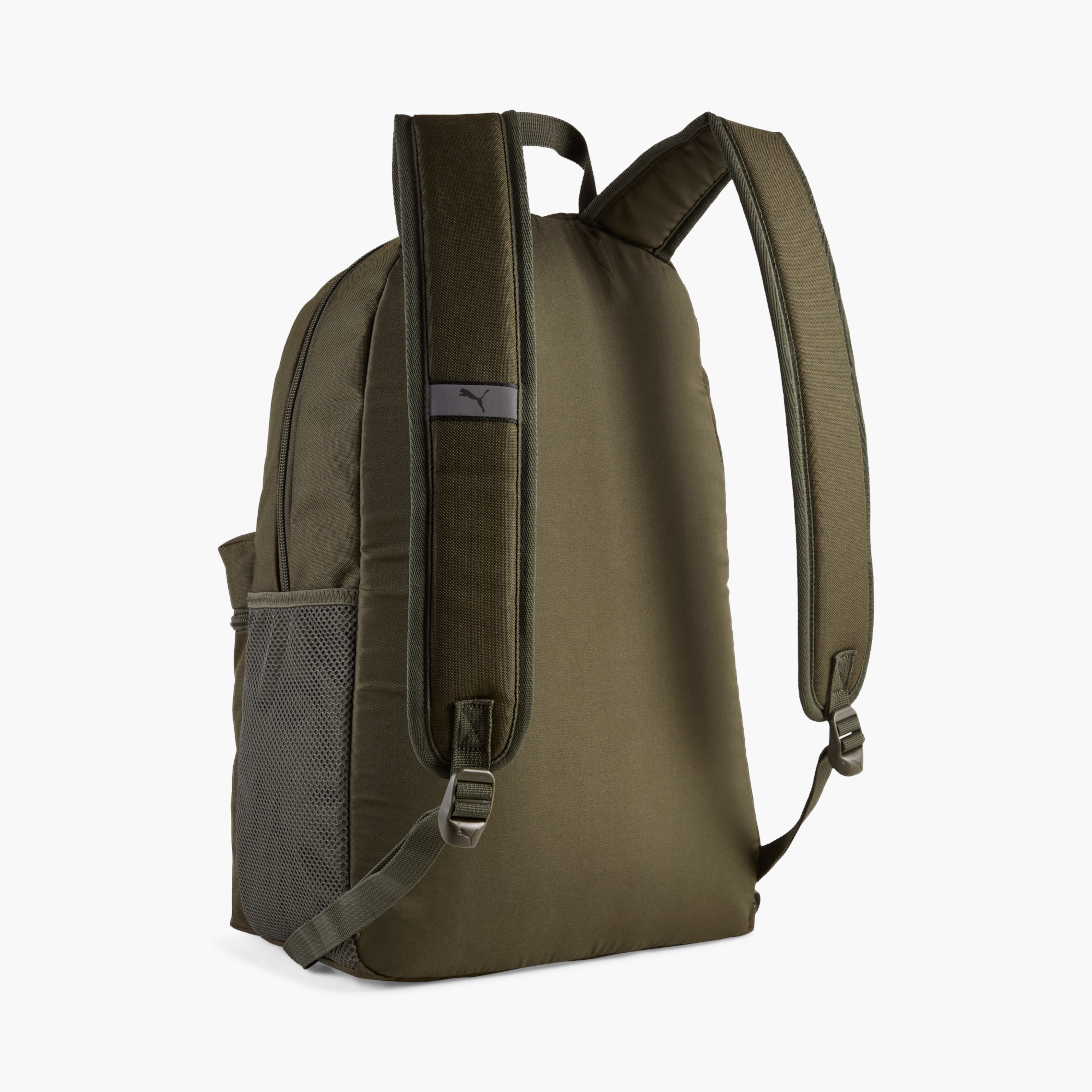 Puma Logo Print School Backpack with Adjustable Straps and Zip Closure-school-bagsandbackpacks-backpacks-image-2