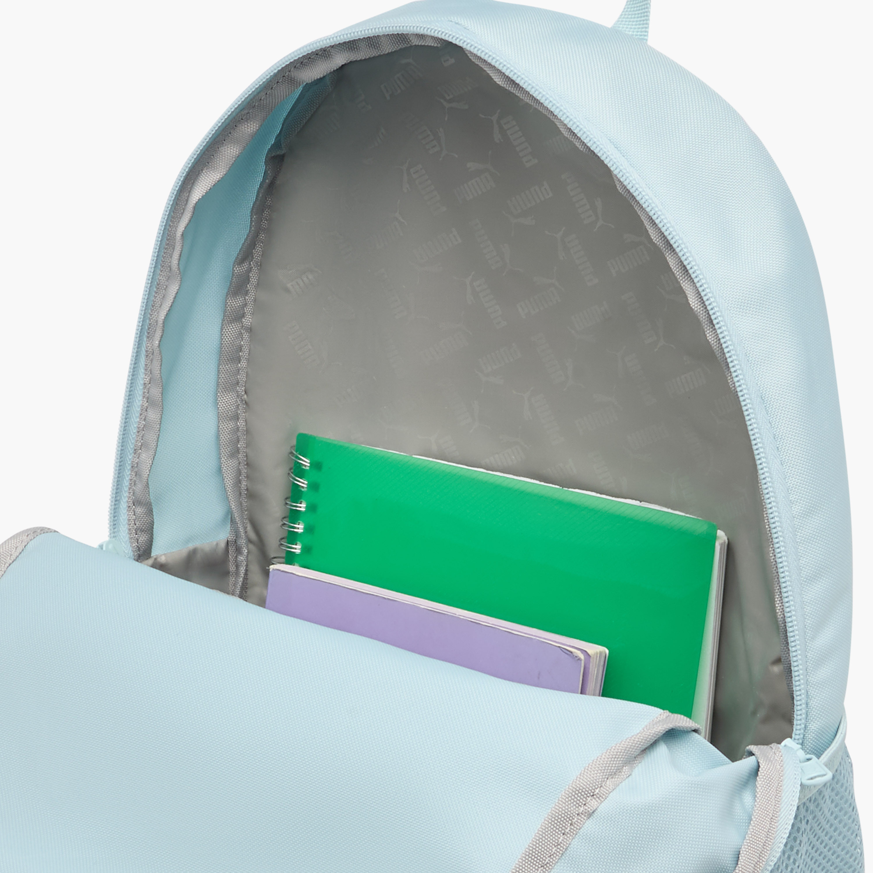 شنطة ظهر مدرسية بطبعات شعار وحمالات كتف قابلة للتعديل من بوما - 15×31×44 سم-school-bagsandbackpacks-backpacks-image-7
