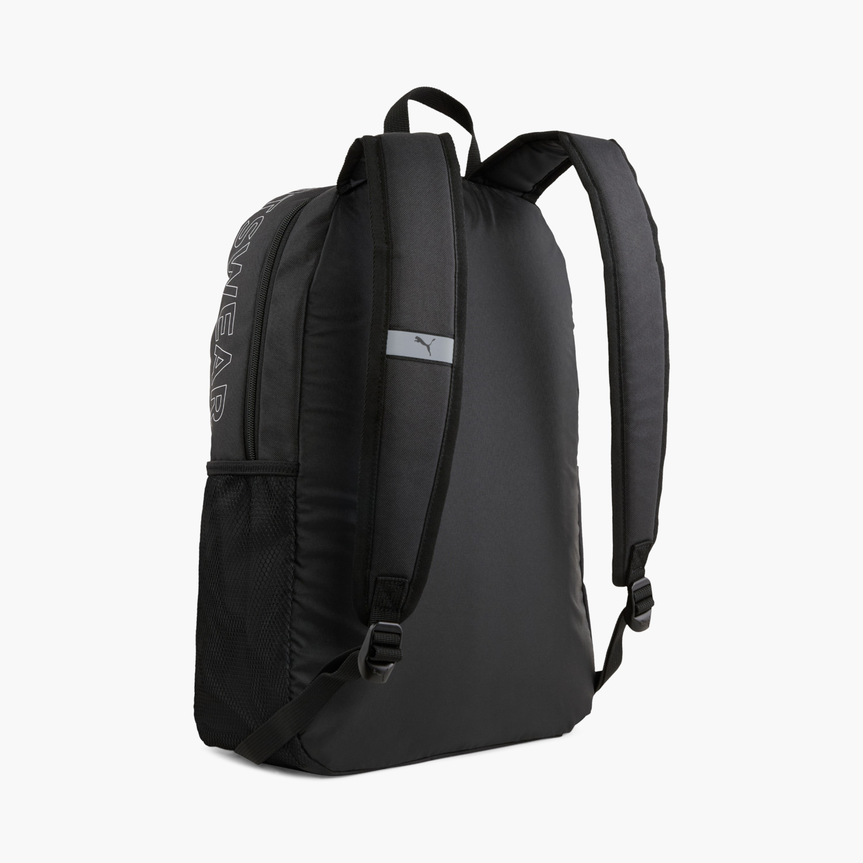 شنطة ظهر مدرسية بطبعات شعار وحمالات قابلة للتعديل وسحاب إغلاق من بوما-school-bagsandbackpacks-backpacks-image-3
