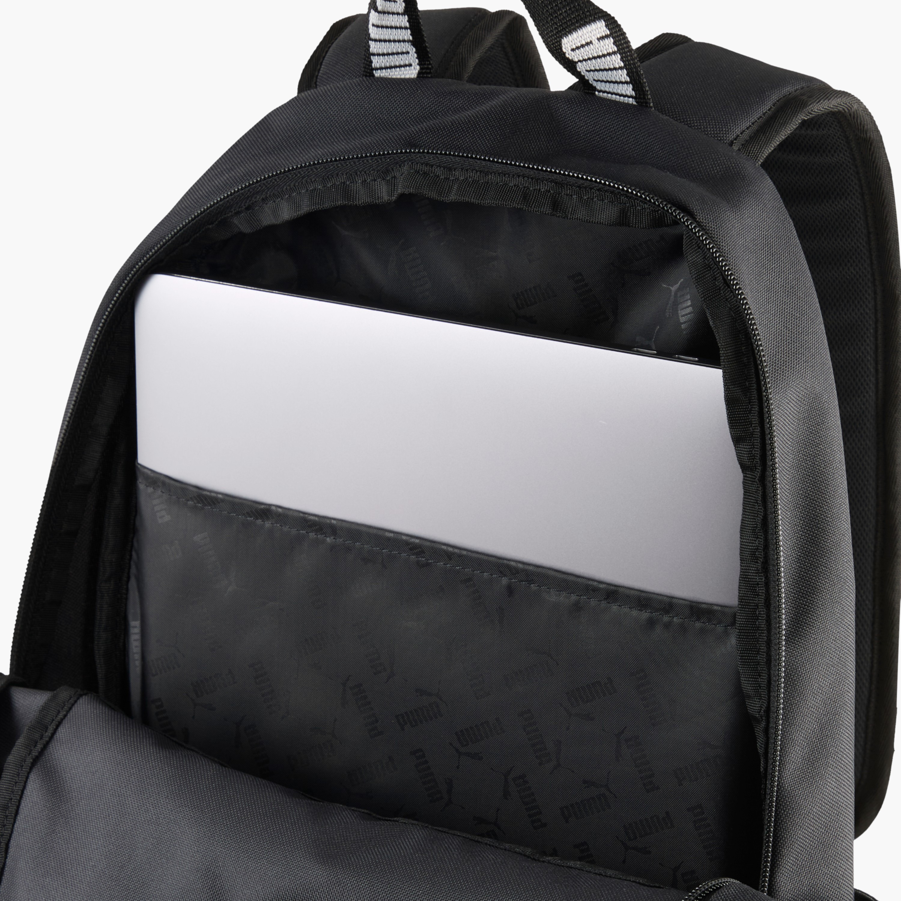 شنطة ظهر مدرسية سادة مع حمّالات كتف قابلة للتعديل وسحّاب إغلاق من بوما-school-bagsandbackpacks-backpacks-image-6