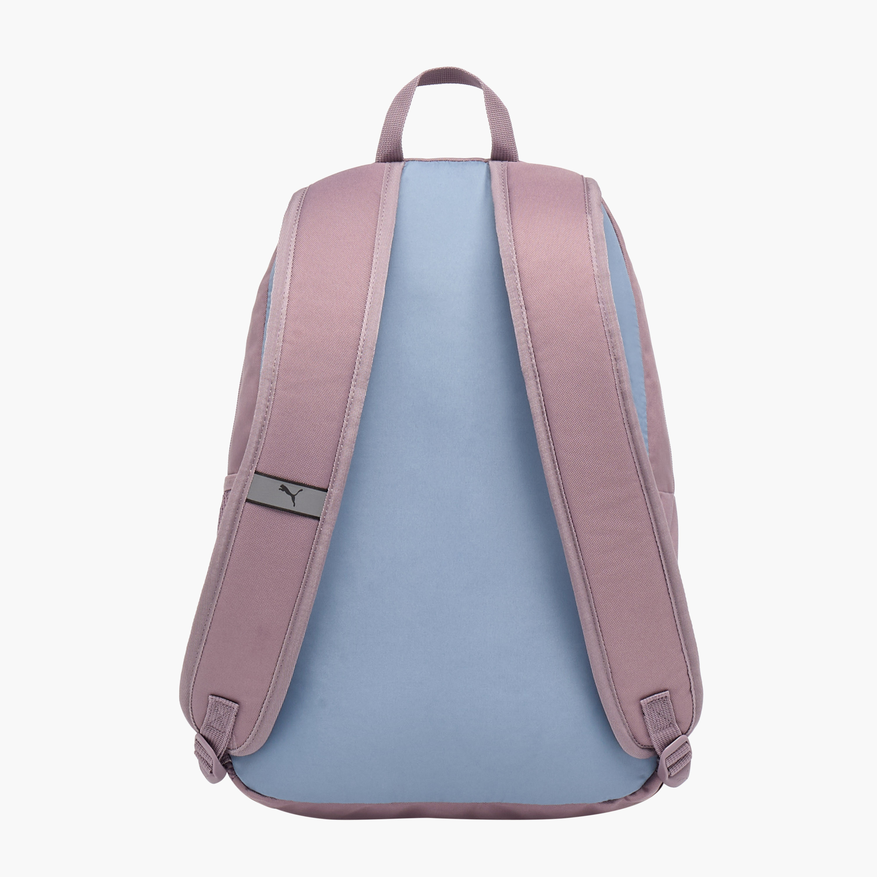 Shop Puma Logo Print School Backpack with Adjustable Straps and