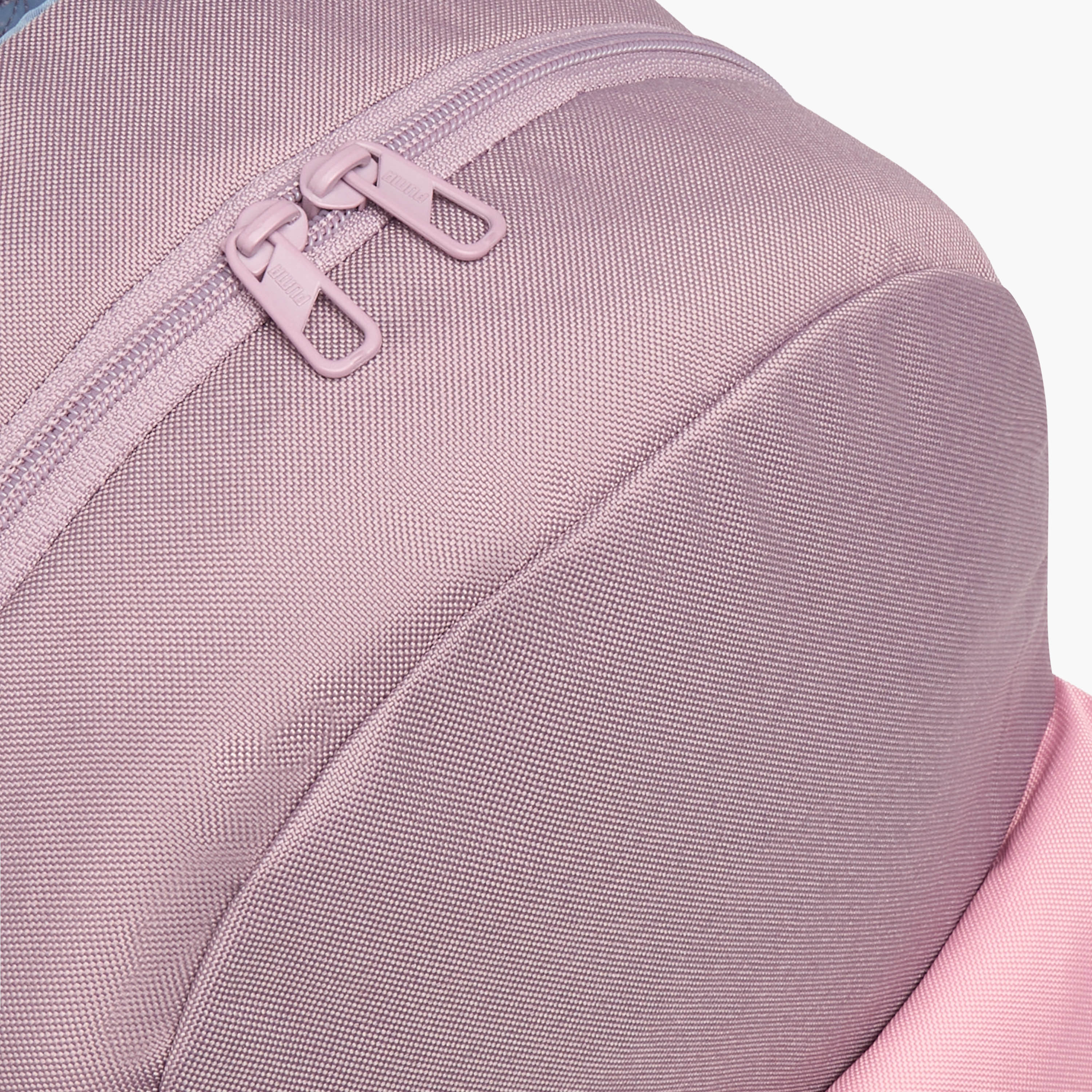 Puma Logo Print School Backpack with Adjustable Straps and Zip Closure-school-bagsandbackpacks-backpacks-image-4