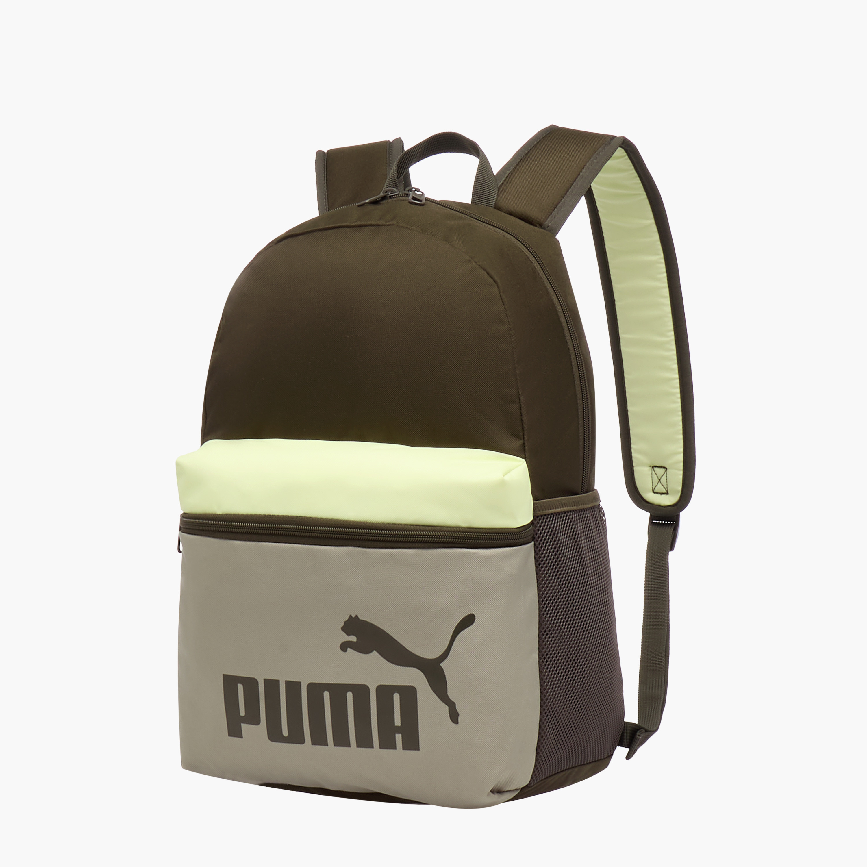 شنطة مدرسية بطبعات شعار مع حمّالات قابلة للتعديل وسحّاب إغلاق من بوما-boys-accessories-bagsandbackpacks-image-2