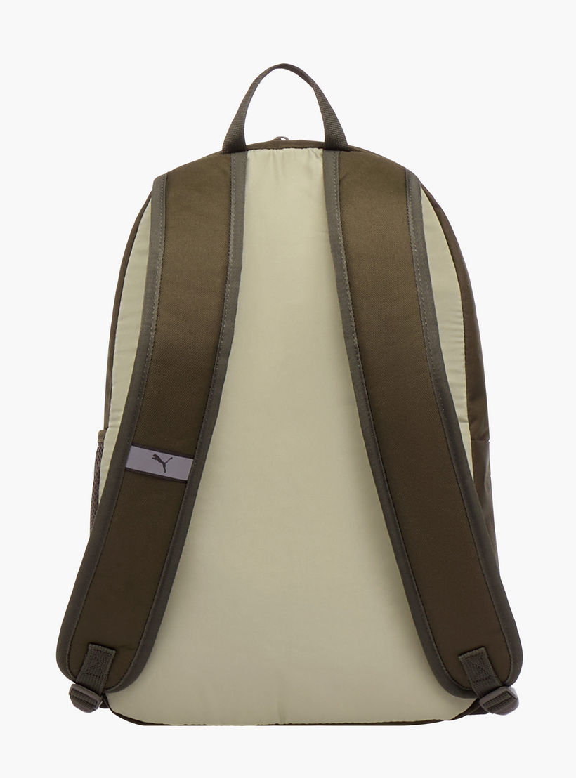 شنطة مدرسية بطبعات شعار مع حمّالات قابلة للتعديل وسحّاب إغلاق من بوما-boys-accessories-bagsandbackpacks-image-3