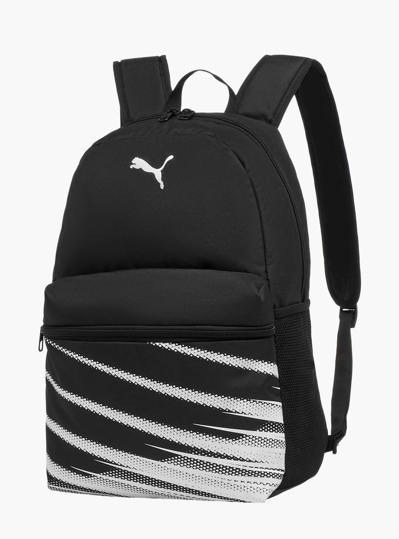 شنطة مدرسية بطبعات شعار مع حمّالات قابلة للتعديل وسحّاب إغلاق من بوما-school-bagsandbackpacks-backpacks-image-2