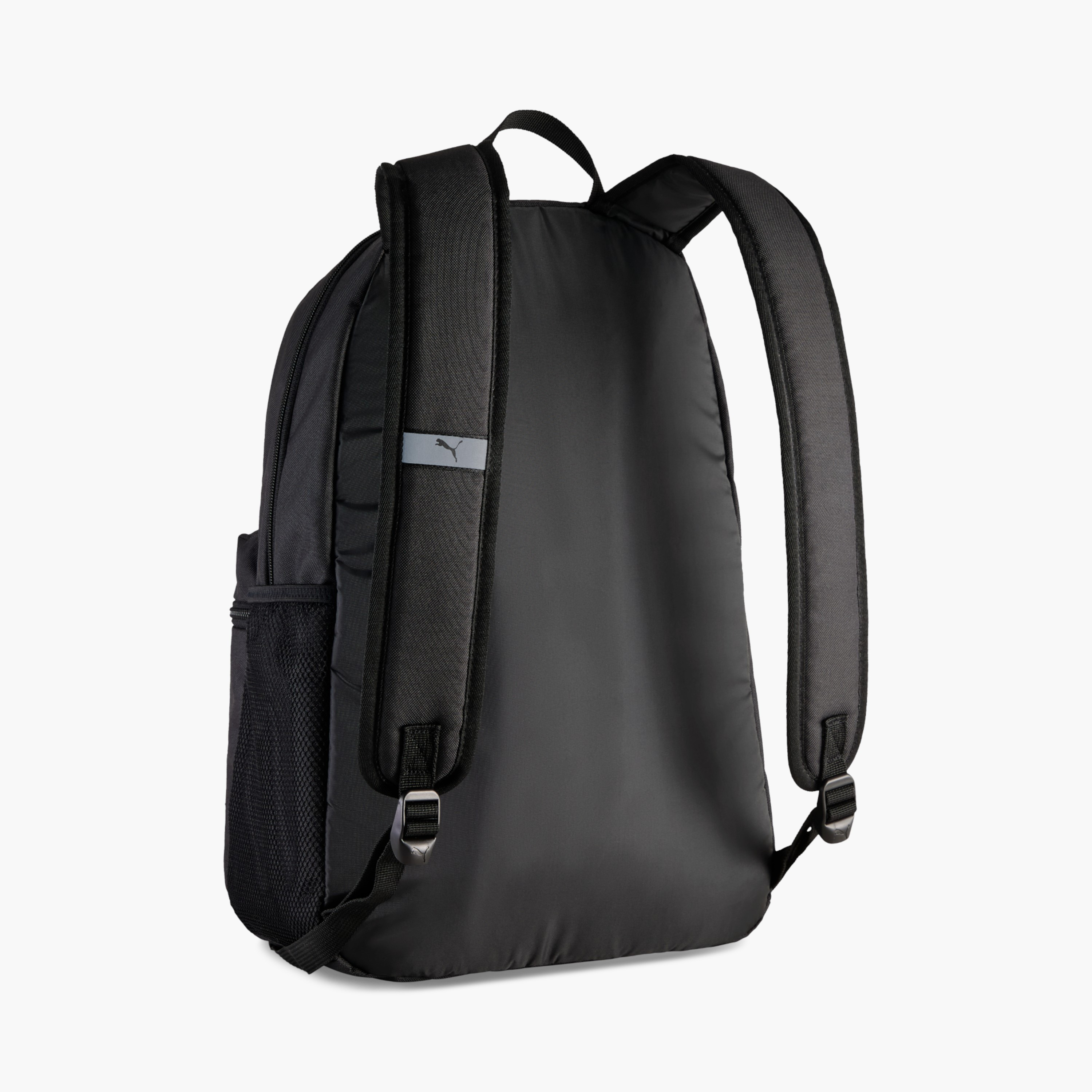 Puma Logo Print School Backpack with Adjustable Straps and Zip Closure-school-bagsandbackpacks-backpacks-image-2