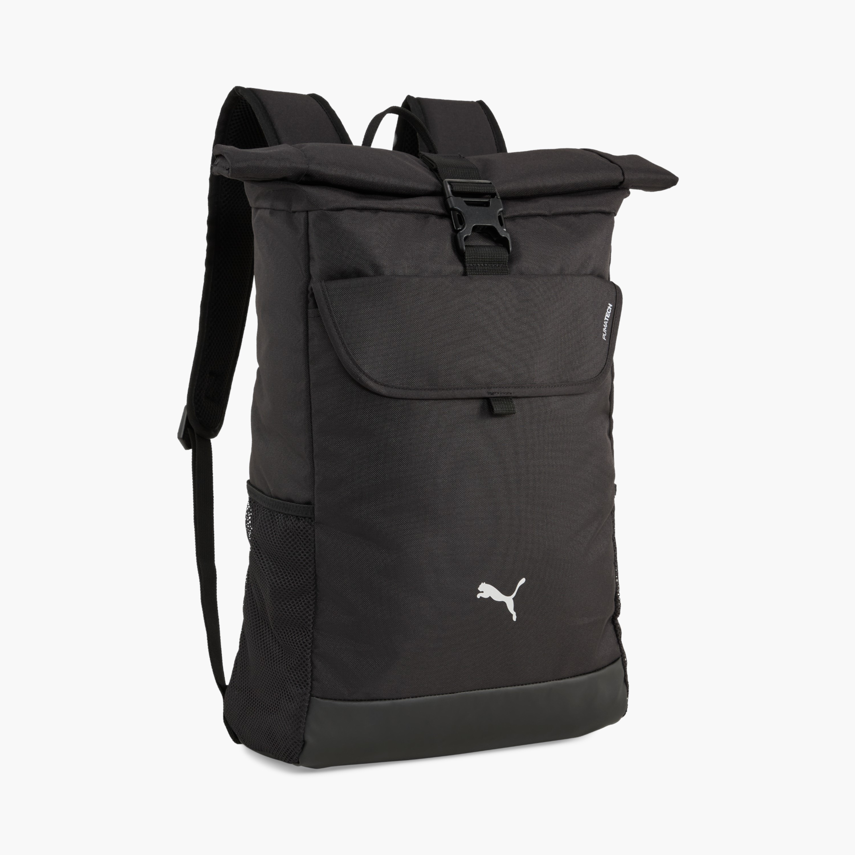 Puma Solid School Backpack with Adjustable Shoulder Straps and Side Release Buckle Closure-school-bagsandbackpacks-backpacks-image-1
