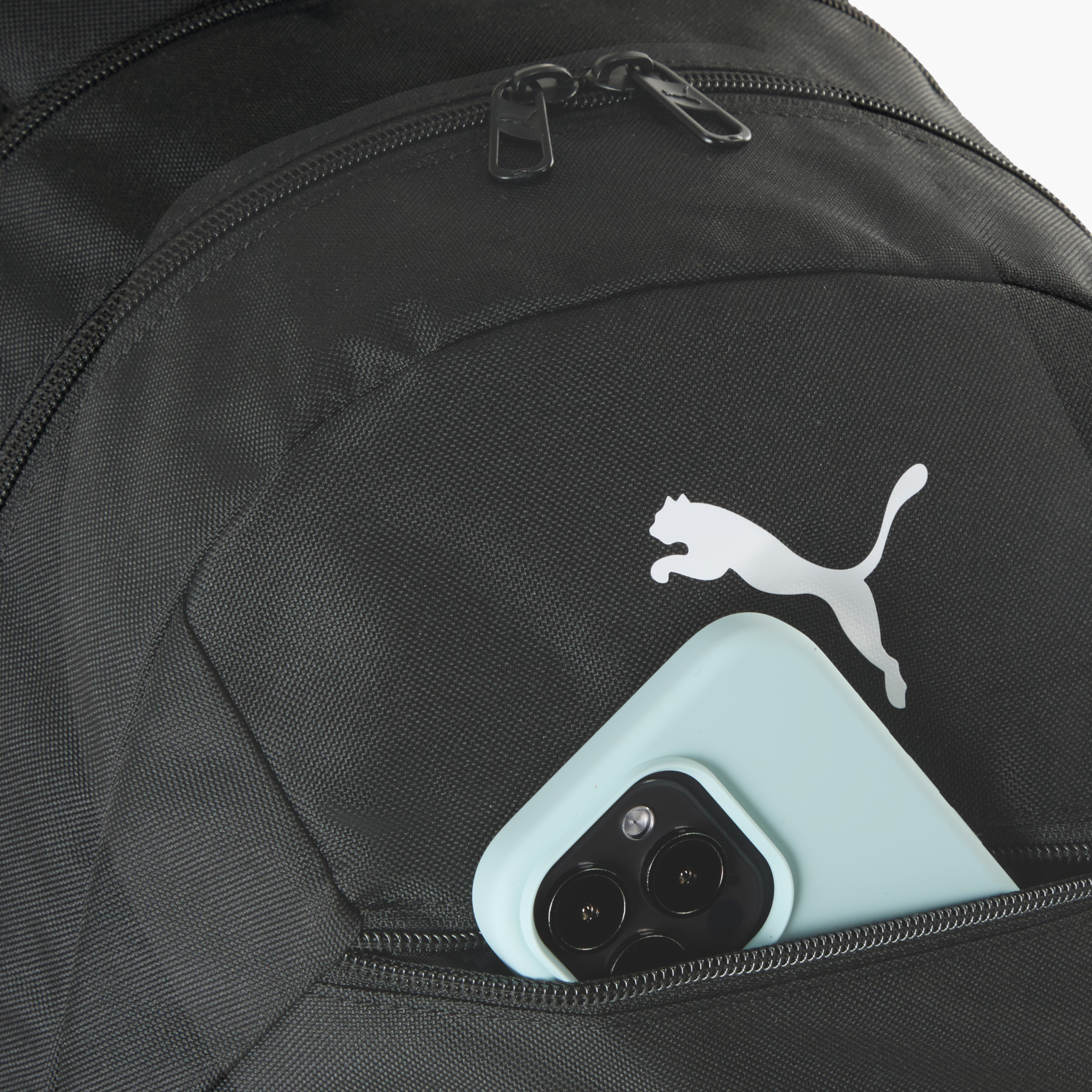 Puma Logo Print School Backpack with Adjustable Shoulder Straps and Zip Closure-school-bagsandbackpacks-backpacks-image-5