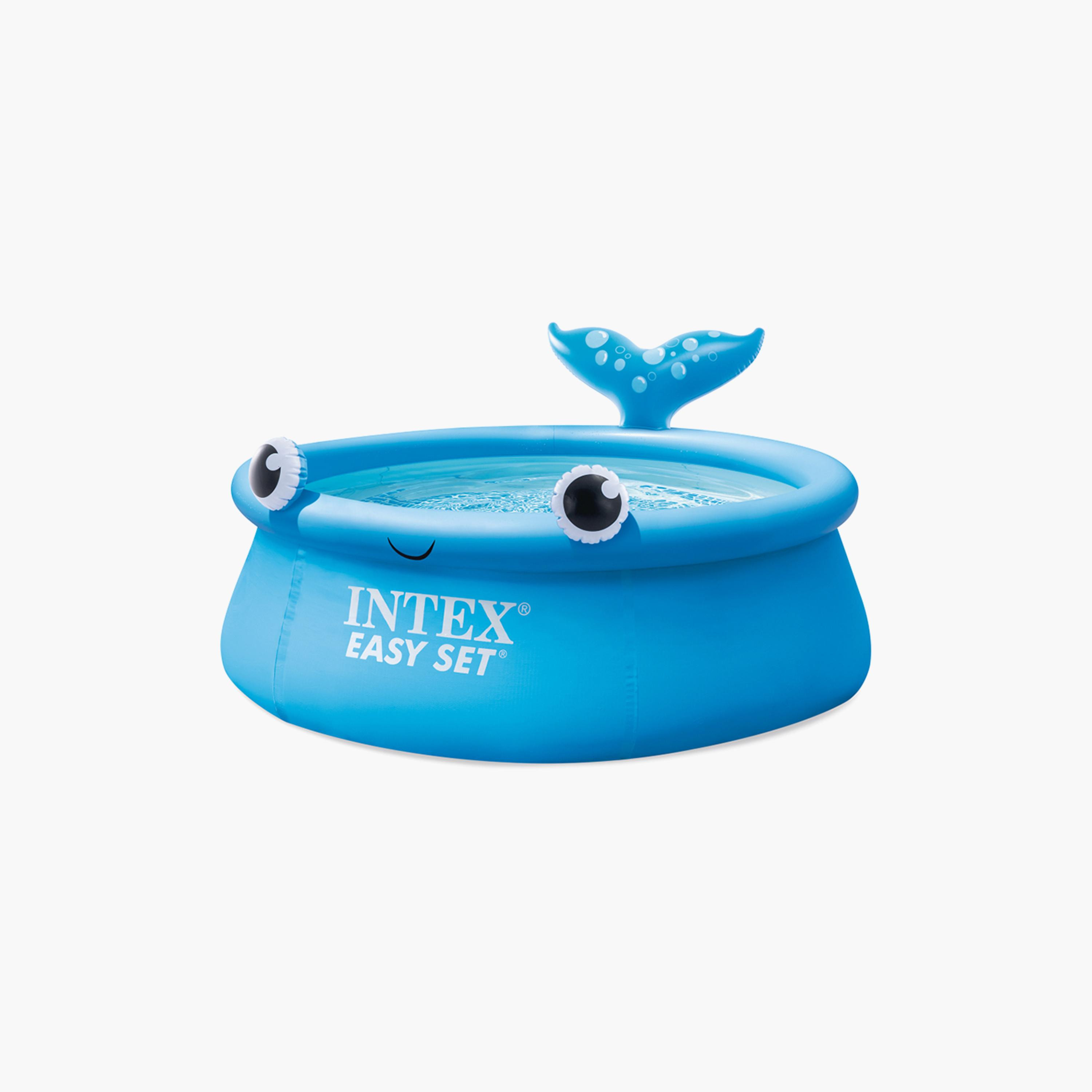 Intex Easy Set Jolly Whale Inflatable Pool - 6 x 6 x 1.8 ft-toys-outdoor-poolandbeach-pools-image-1