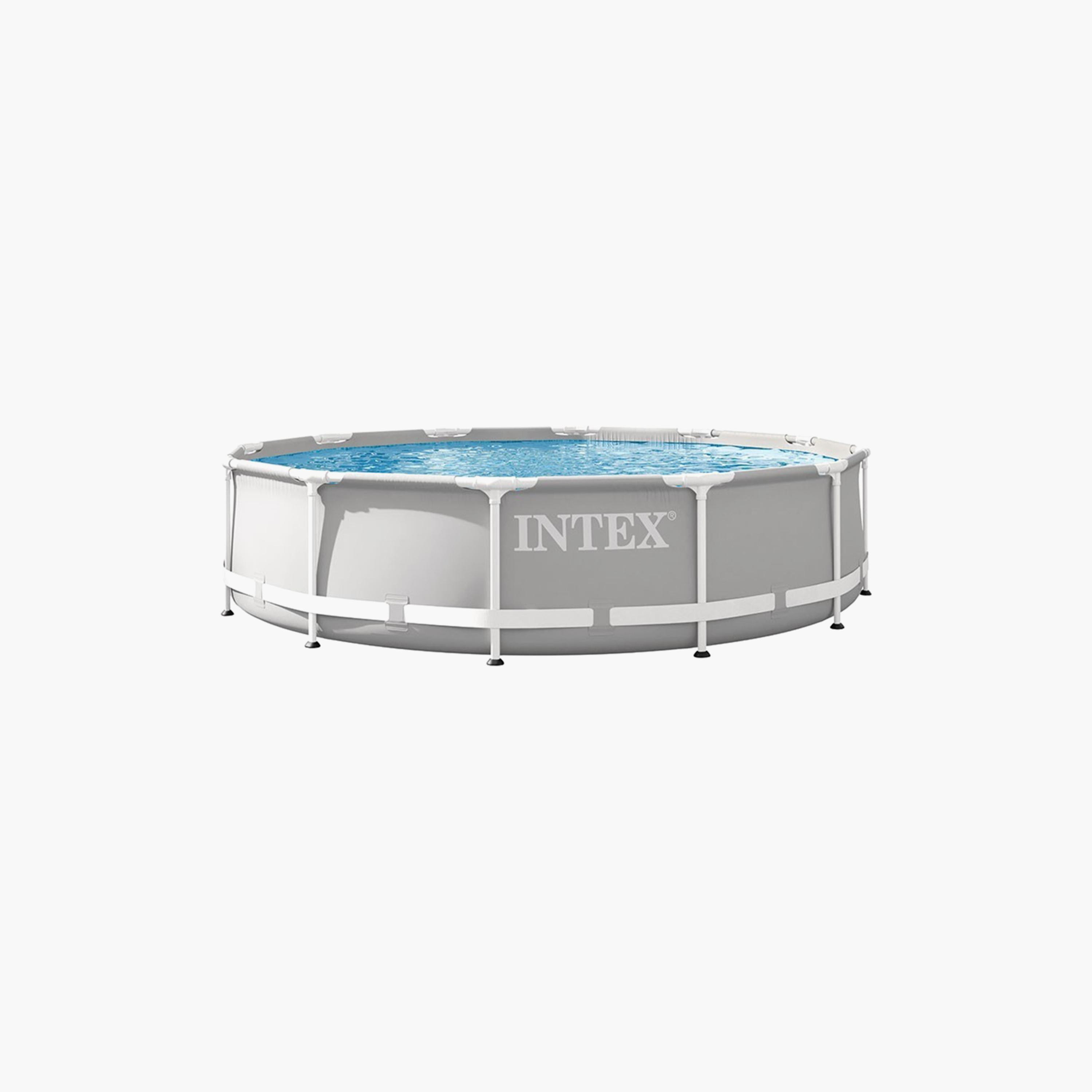 Intex Prism Frame Premium Pool Set - 12 x 12 x 2.5 ft-toys-outdoor-poolandbeach-floatsandboats-image-1