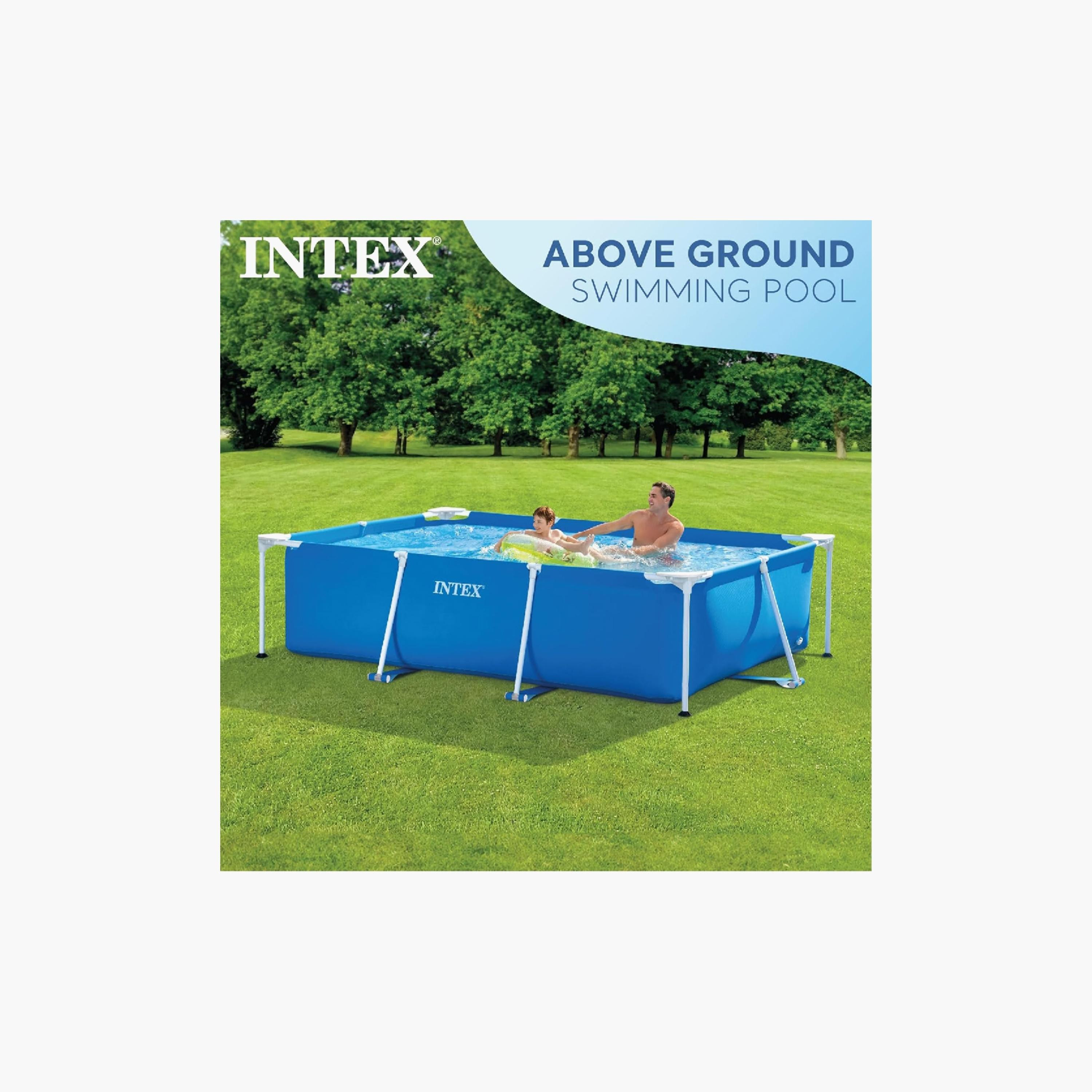 Intex Rectangular Frame Pool - 8.53 x 5.25 x 2.13 ft - 6 Years+-toys-outdoor-poolandbeach-floatsandboats-image-4