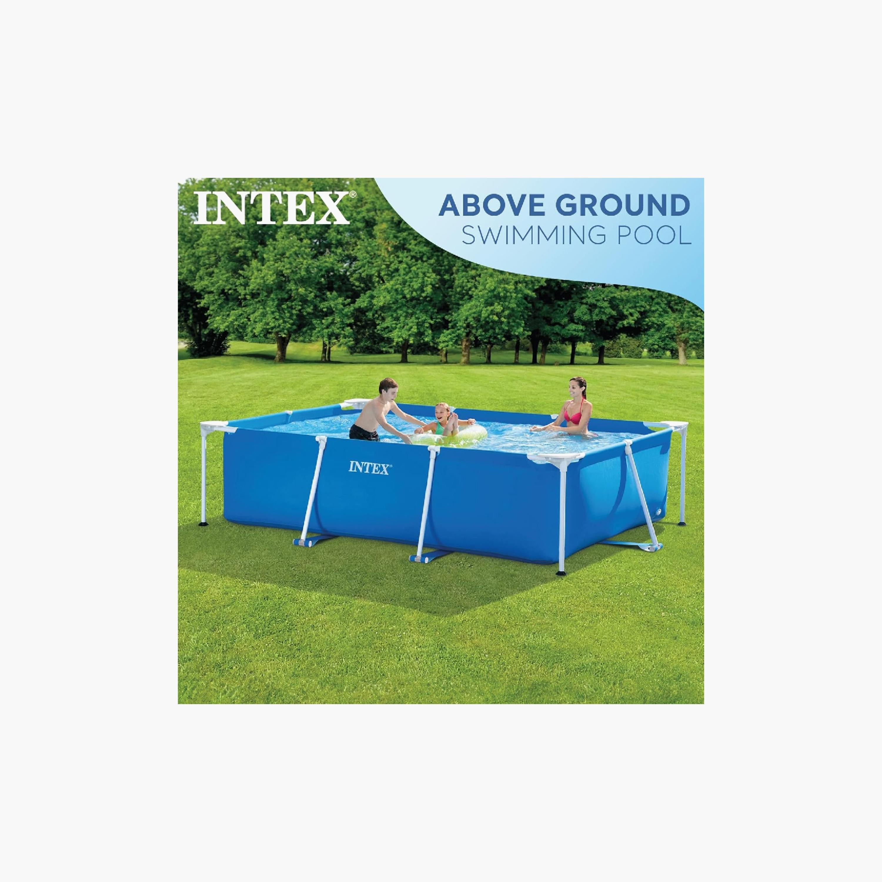 Intex Rectangular Frame Pool - 9.84 x 6.56 x 2.46 ft-toys-outdoor-poolandbeach-floatsandboats-image-4