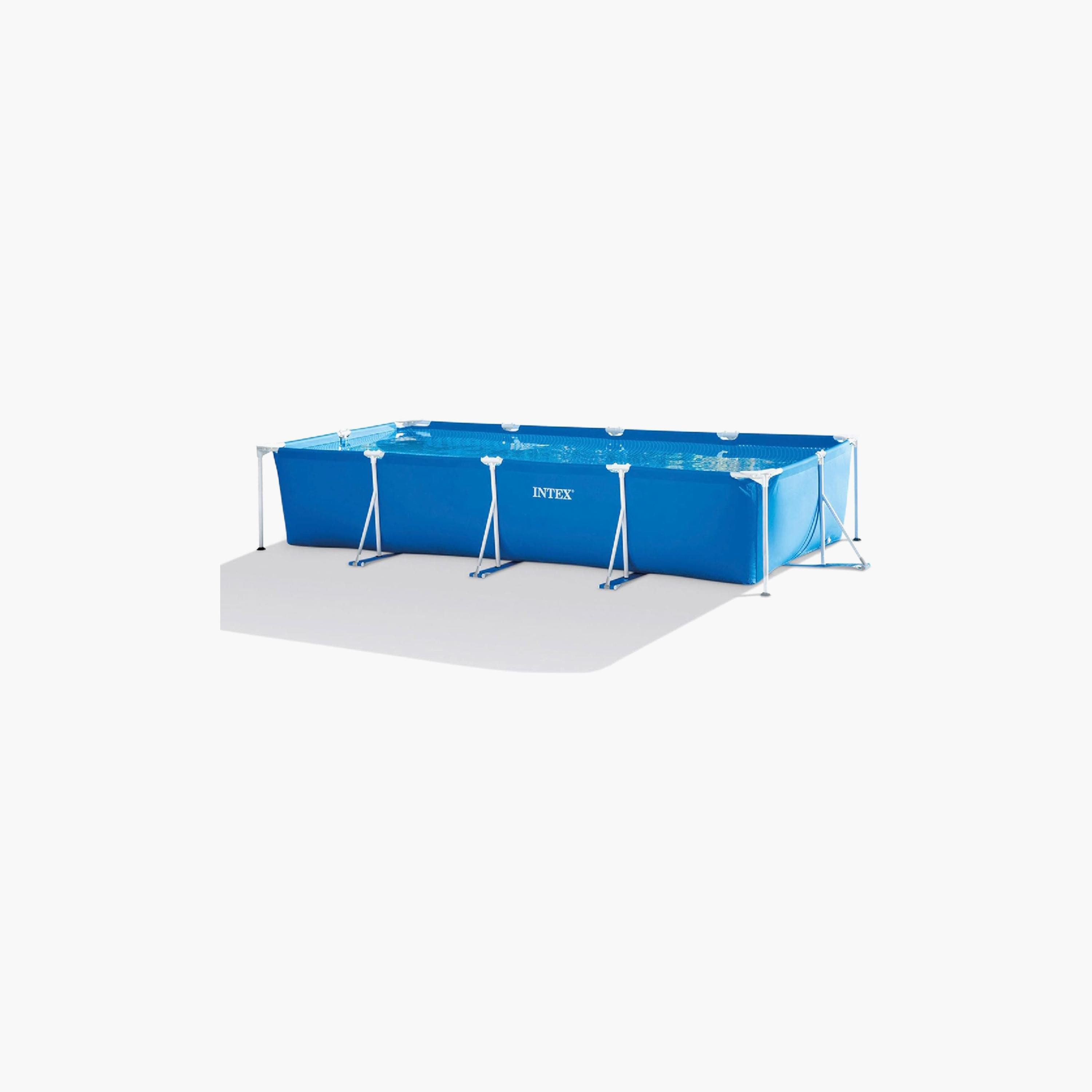 Intex Rectangular Frame Pool - 14.76 x 7.22 x 2.76 ft - 6 Years+-toys-outdoor-poolandbeach-floatsandboats-image-2