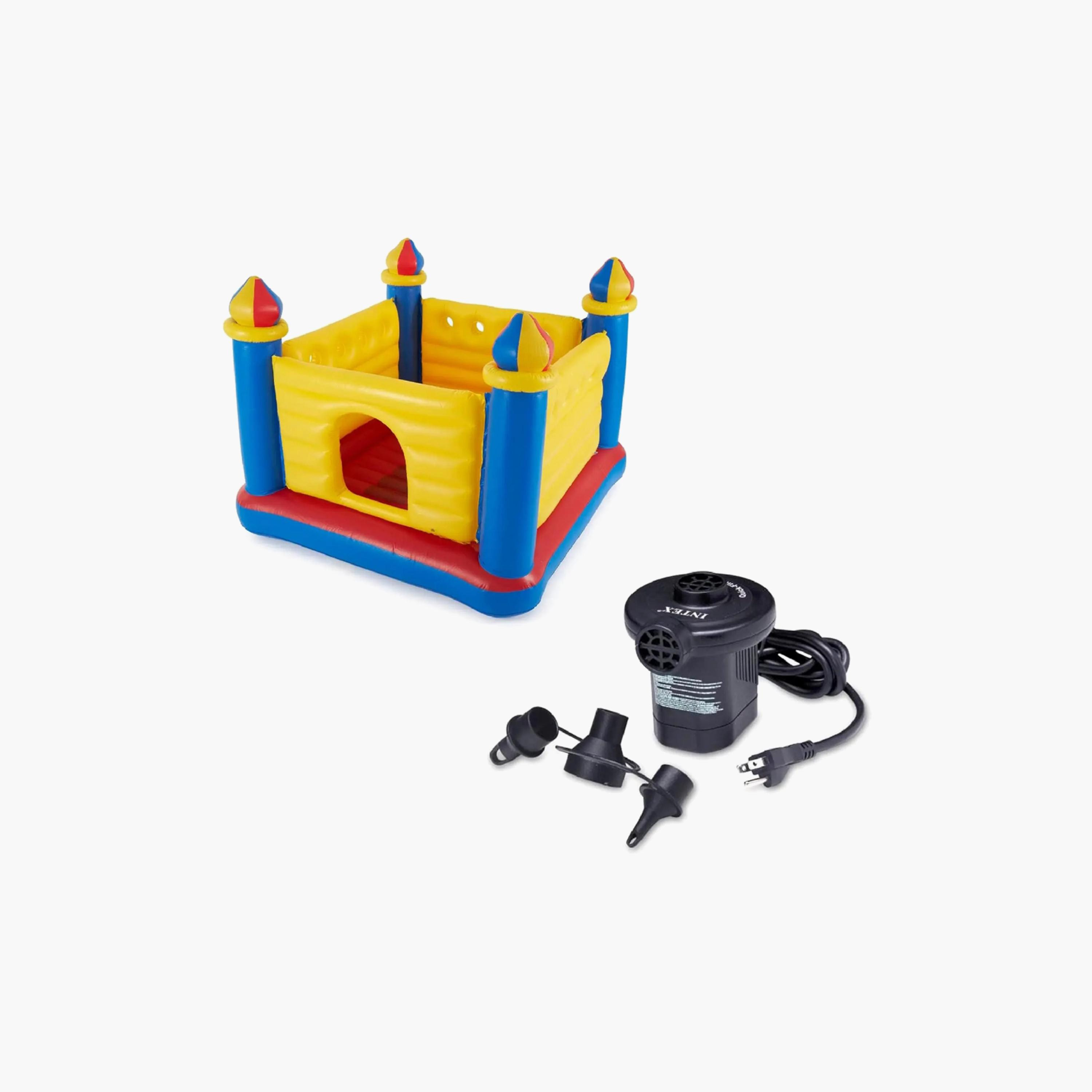 Intex Jump-O-Lene Castle Bouncer with Pump-toys-outdoor-poolandbeach-floatsandboats-image-1