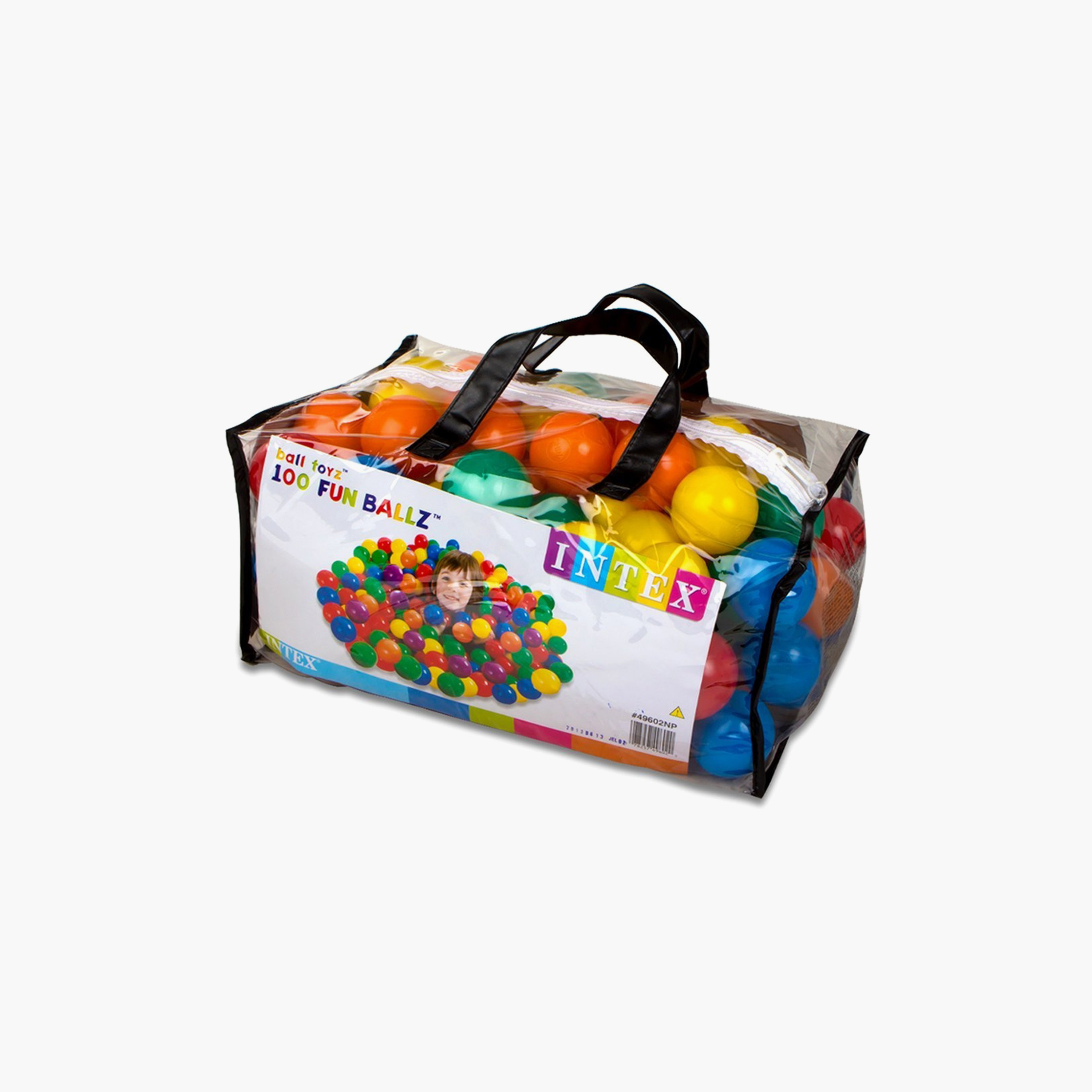 Intex 100-Piece Fun Balls - 6.5 cm - Multicolour-toys-outdoor-sports-image-2