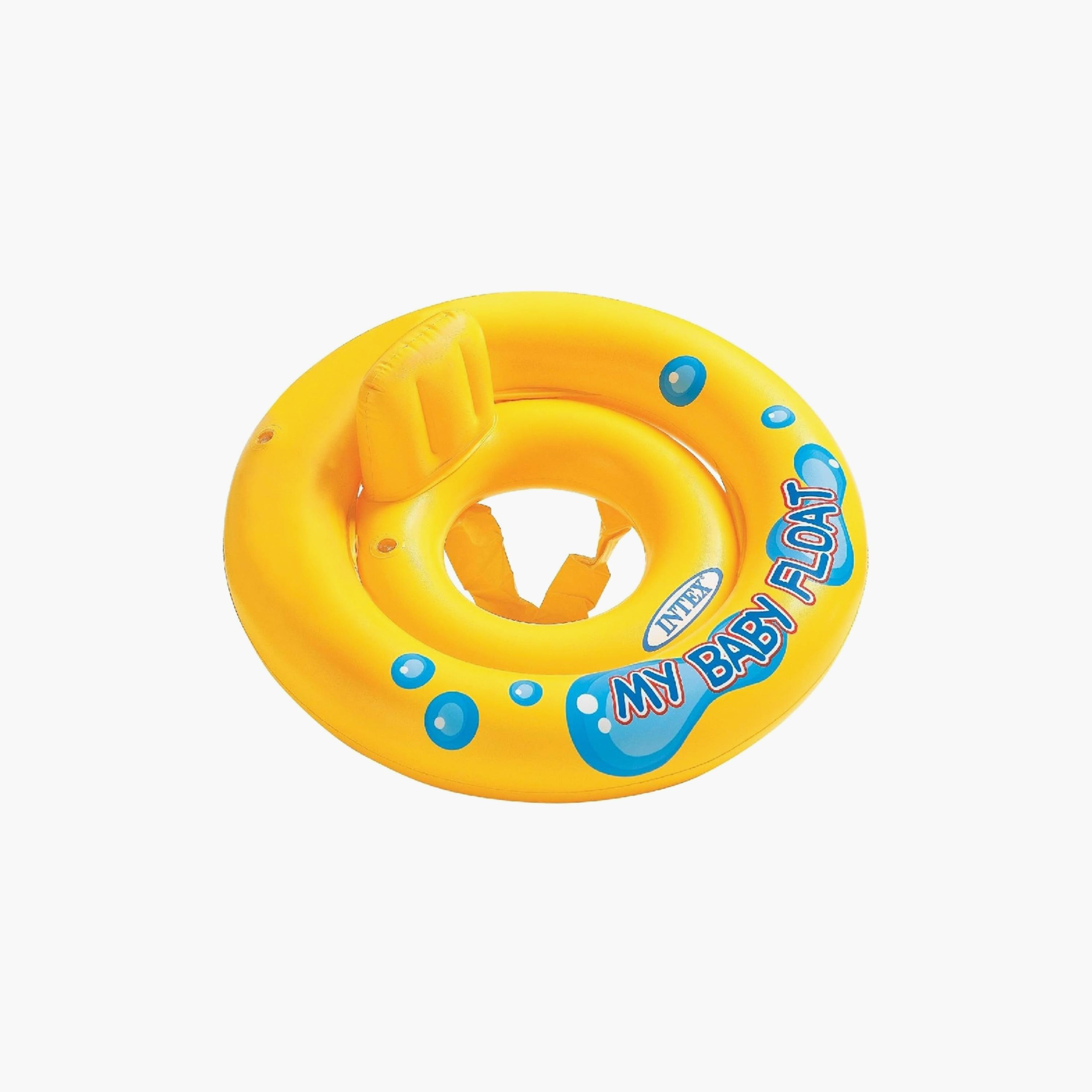 Intex My Baby Inflatable Float with Repair Patch Kit - 2.2 x 2.2 x 0.10 ft-toys-outdoor-poolandbeach-floatsandboats-image-1
