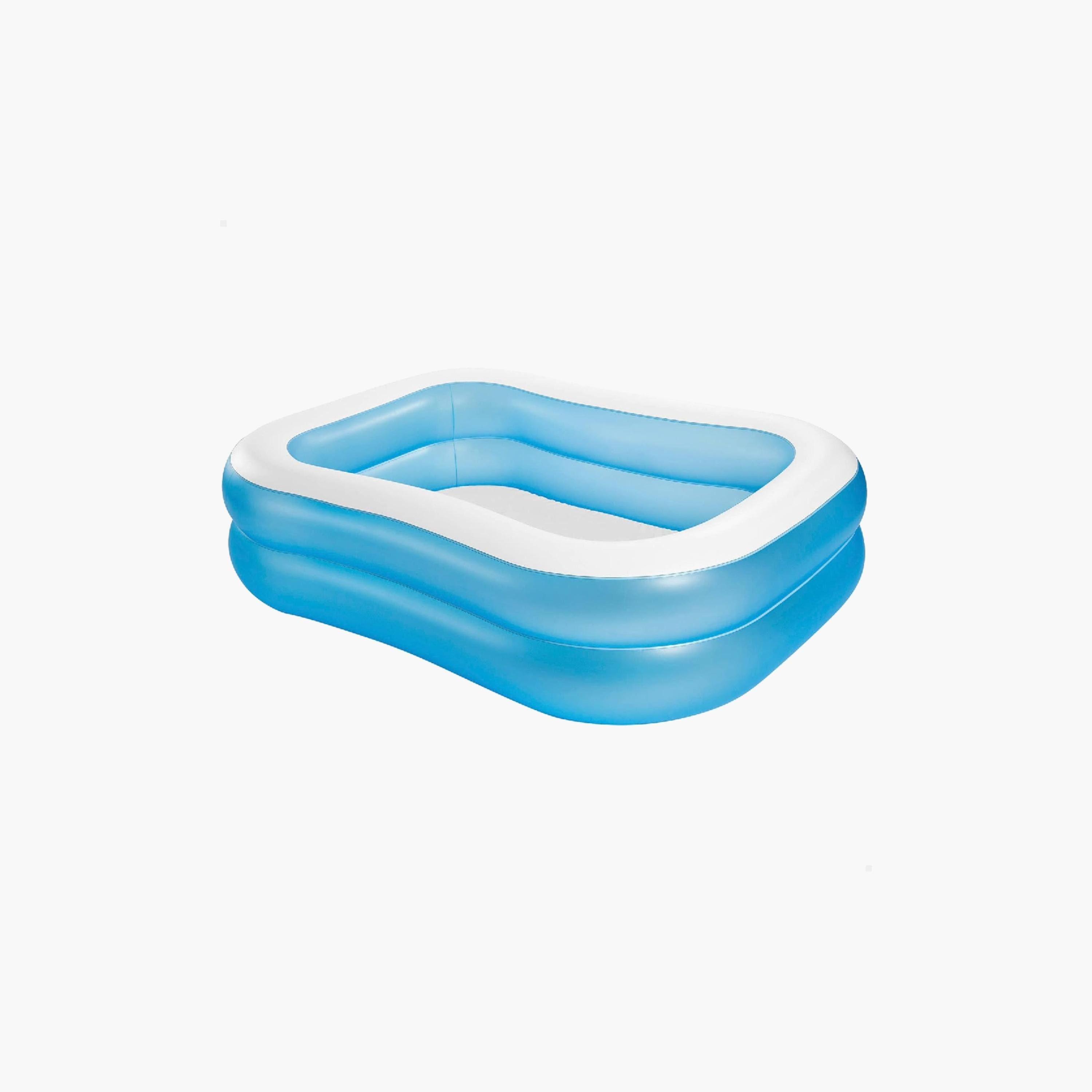 Intex Inflatable Swim Center Family Pool with Repair Patch Kit - 6.6 x 4.9 x 0.6 ft-toys-outdoor-poolandbeach-pools-image-1