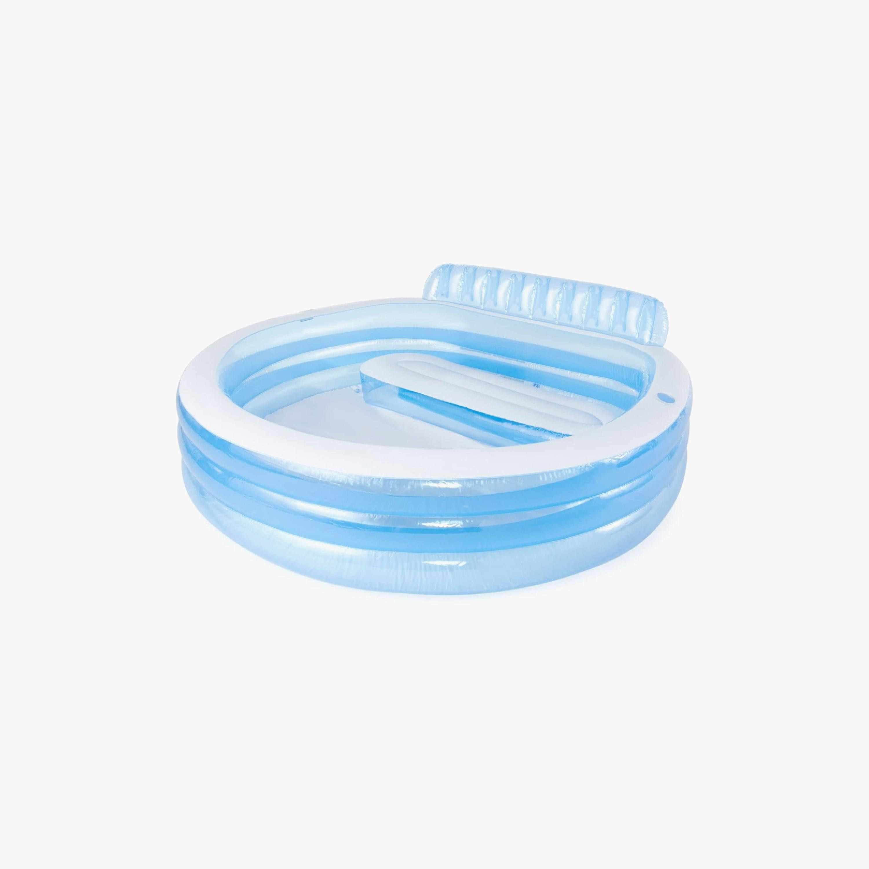 Intex Swim Centre Family Lounge Pool with Repair Patch kit & Drain Plug - 7.5 x 7.1 x 2.5 ft-toys-outdoor-poolandbeach-pools-image-2
