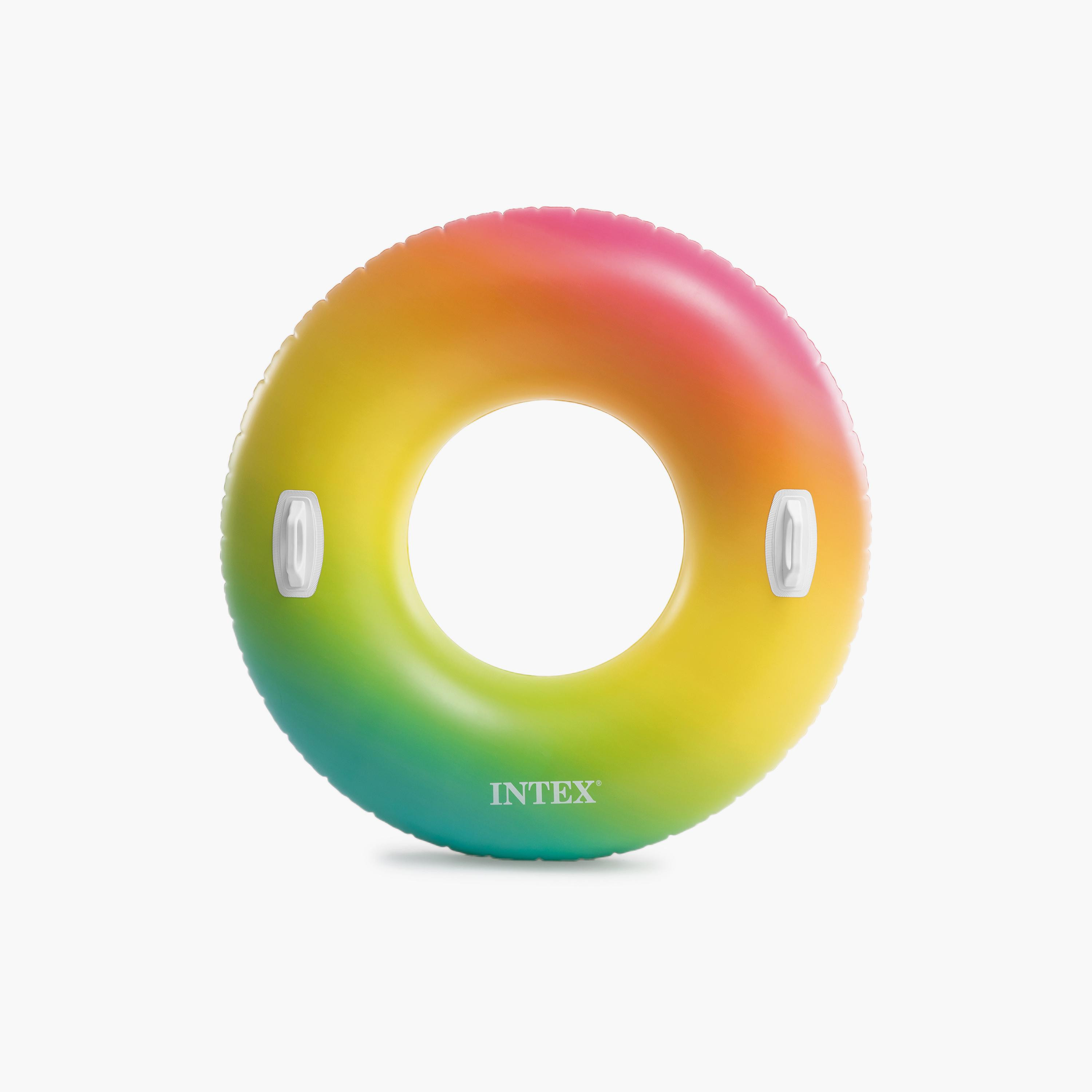 Intex Colour Whirl Inflatable Tube - 4.0 x 4.0 ft-toys-outdoor-poolandbeach-poolaccessories-image-2