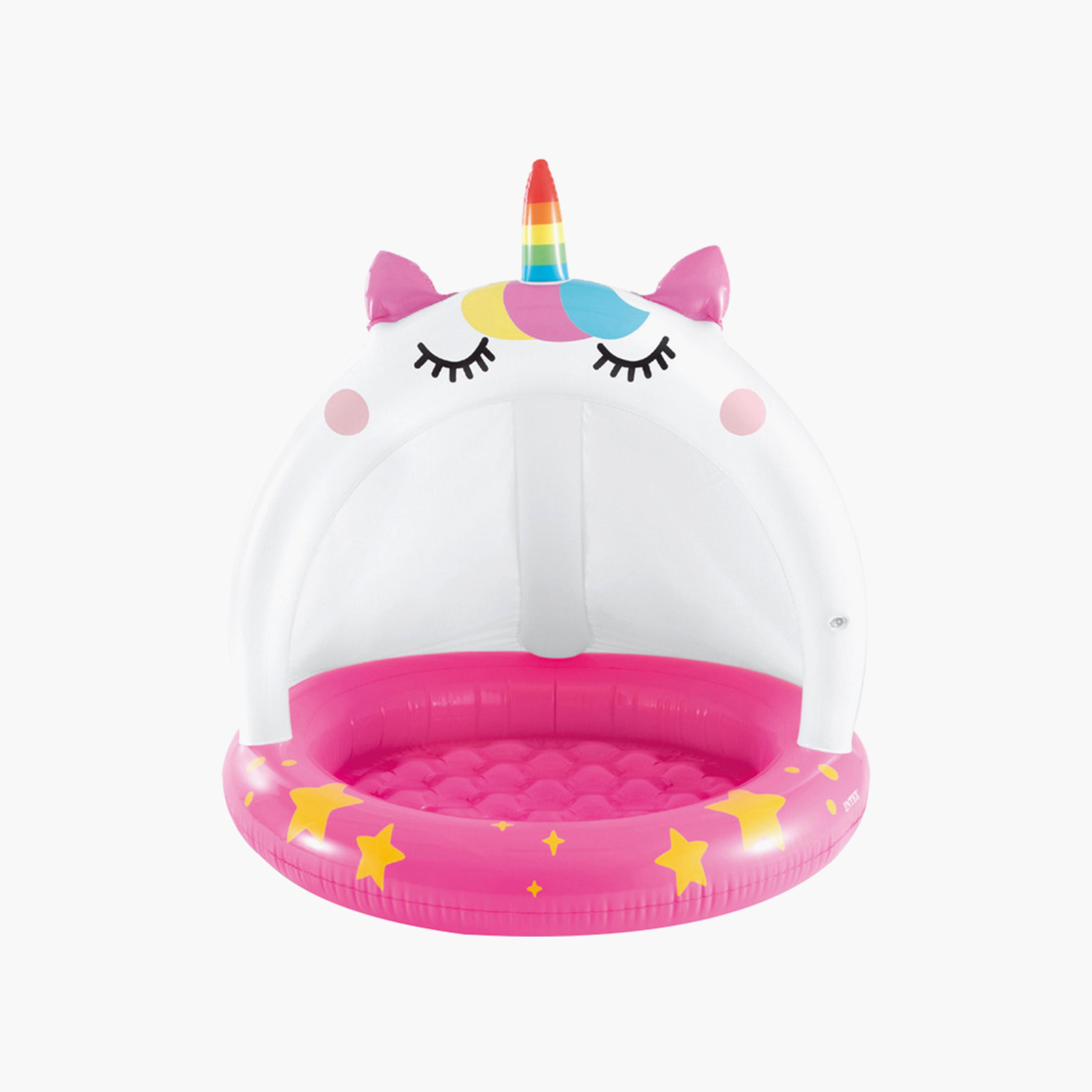 Intex Caticorn Inflatable Pool with Repair Patch - 3.35 x 3.35 ft-toys-outdoor-poolandbeach-poolaccessories-image-1