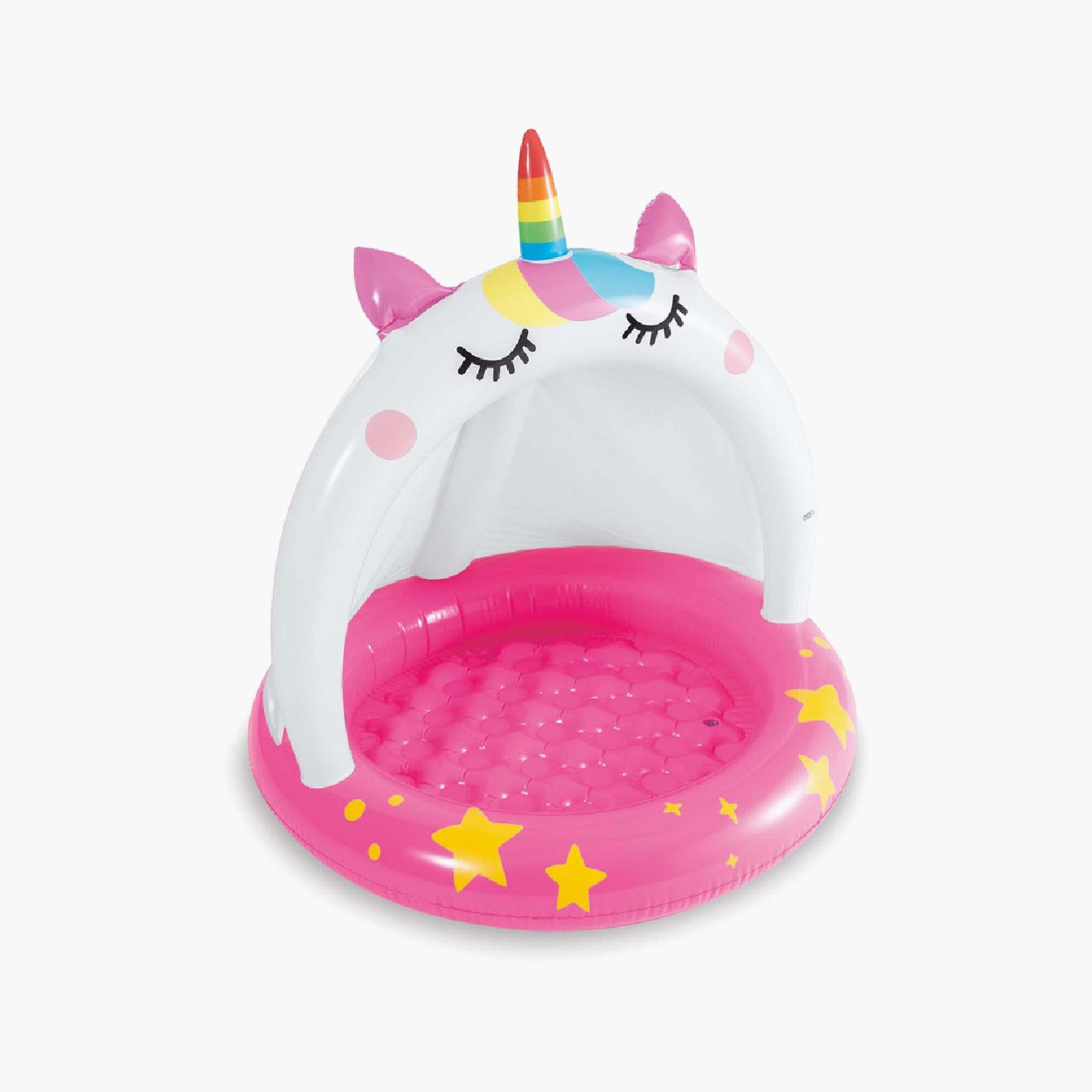 Intex Caticorn Inflatable Pool with Repair Patch - 3.35 x 3.35 ft-toys-outdoor-poolandbeach-poolaccessories-image-2