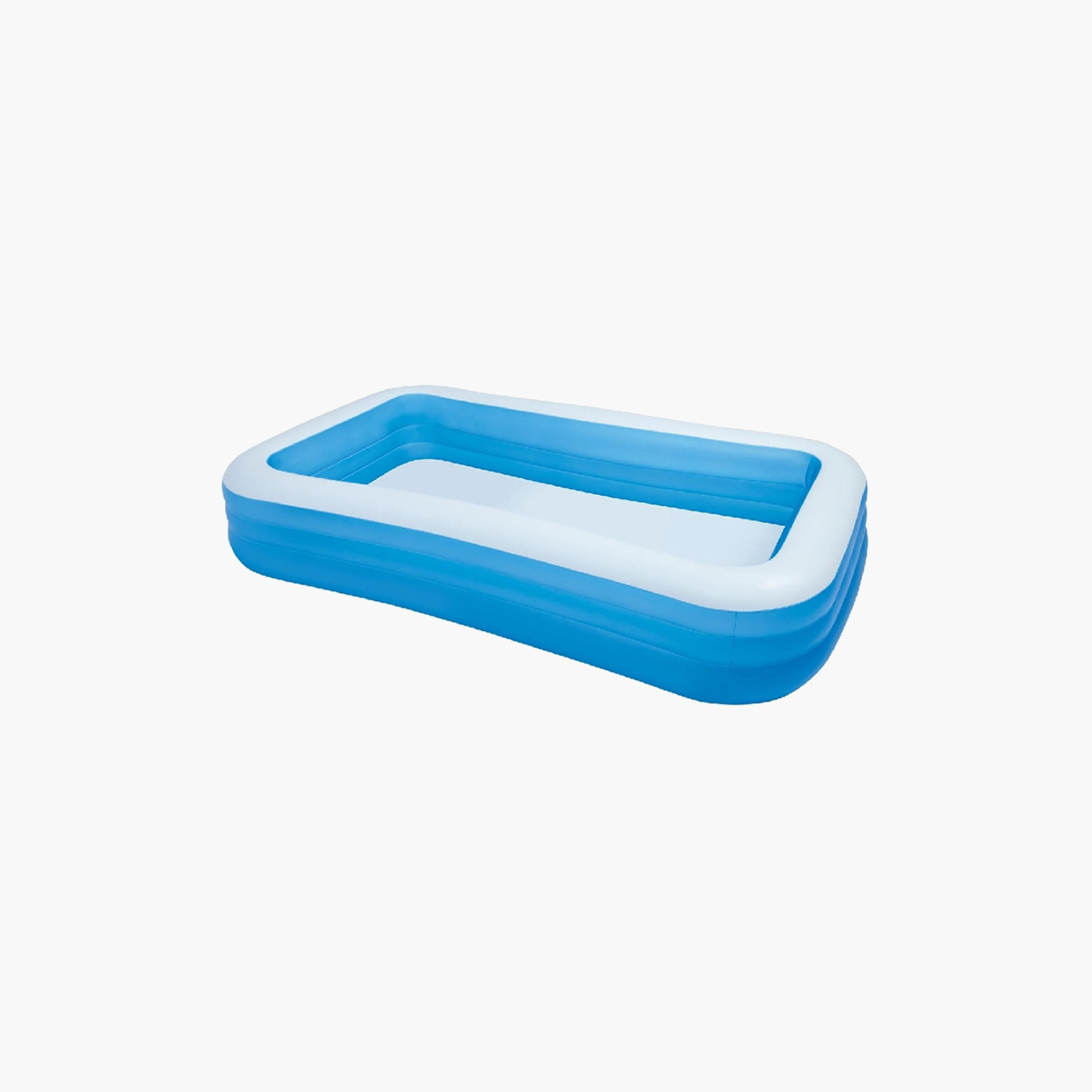 Intex Rectangular Inflatable Pool with Repair Patch & Drain Plug - 10.01 x 6.0 x 1.84 ft-toys-outdoor-poolandbeach-poolaccessories-image-1