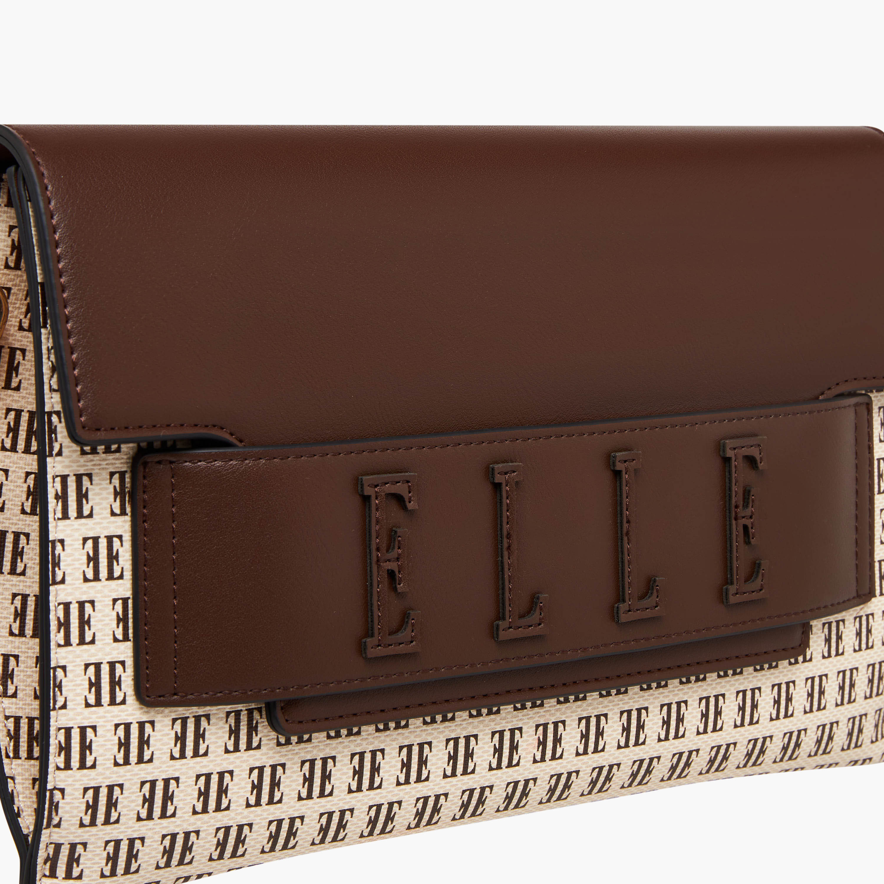 شنطة كروس بودي بطبعات مونوجرام مع حزام قابل للفصل من إيل-women-bagsandwallets-handbags-image-5