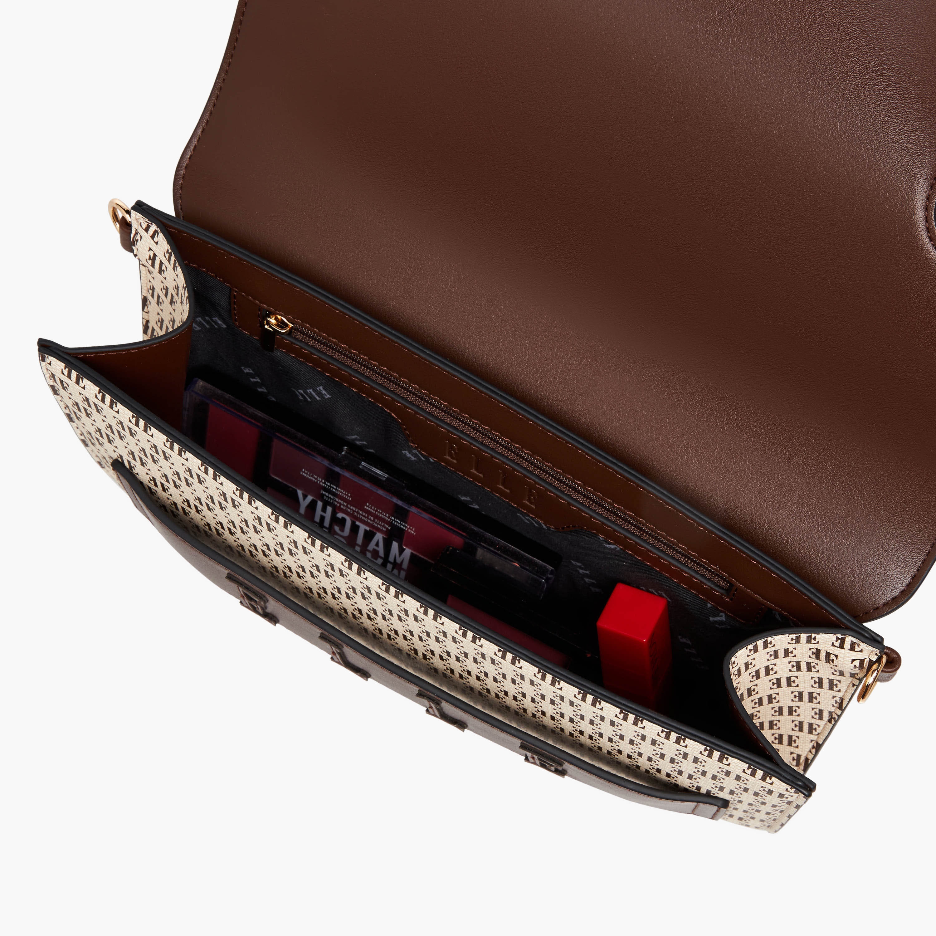 شنطة كروس بودي بطبعات مونوجرام مع حزام قابل للفصل من إيل-women-bagsandwallets-handbags-image-9