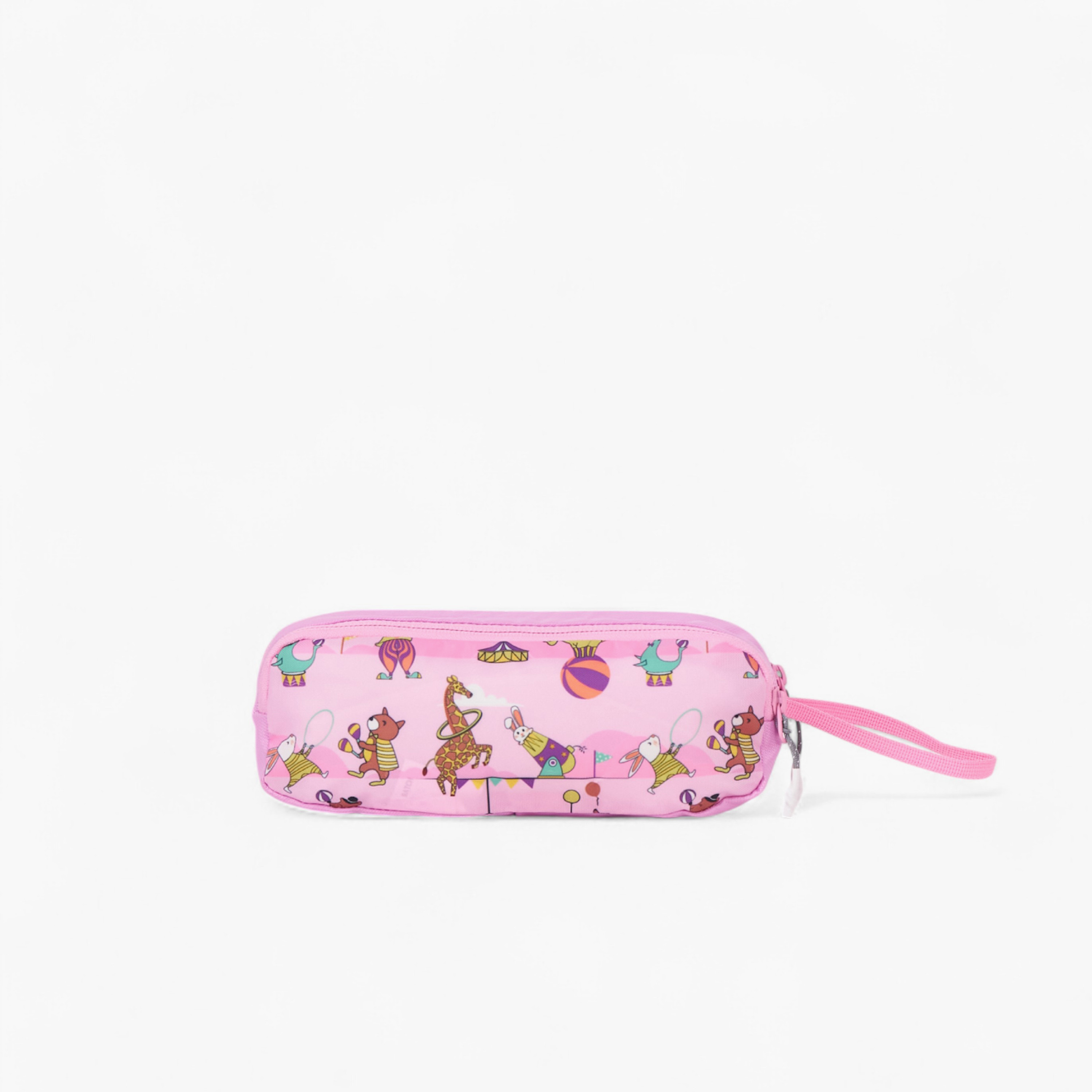مقلمة بقسمين وسحاب إغلاق وطبعات سيرك من وايلدكرافت-school-stationery-pencilcases-image-4