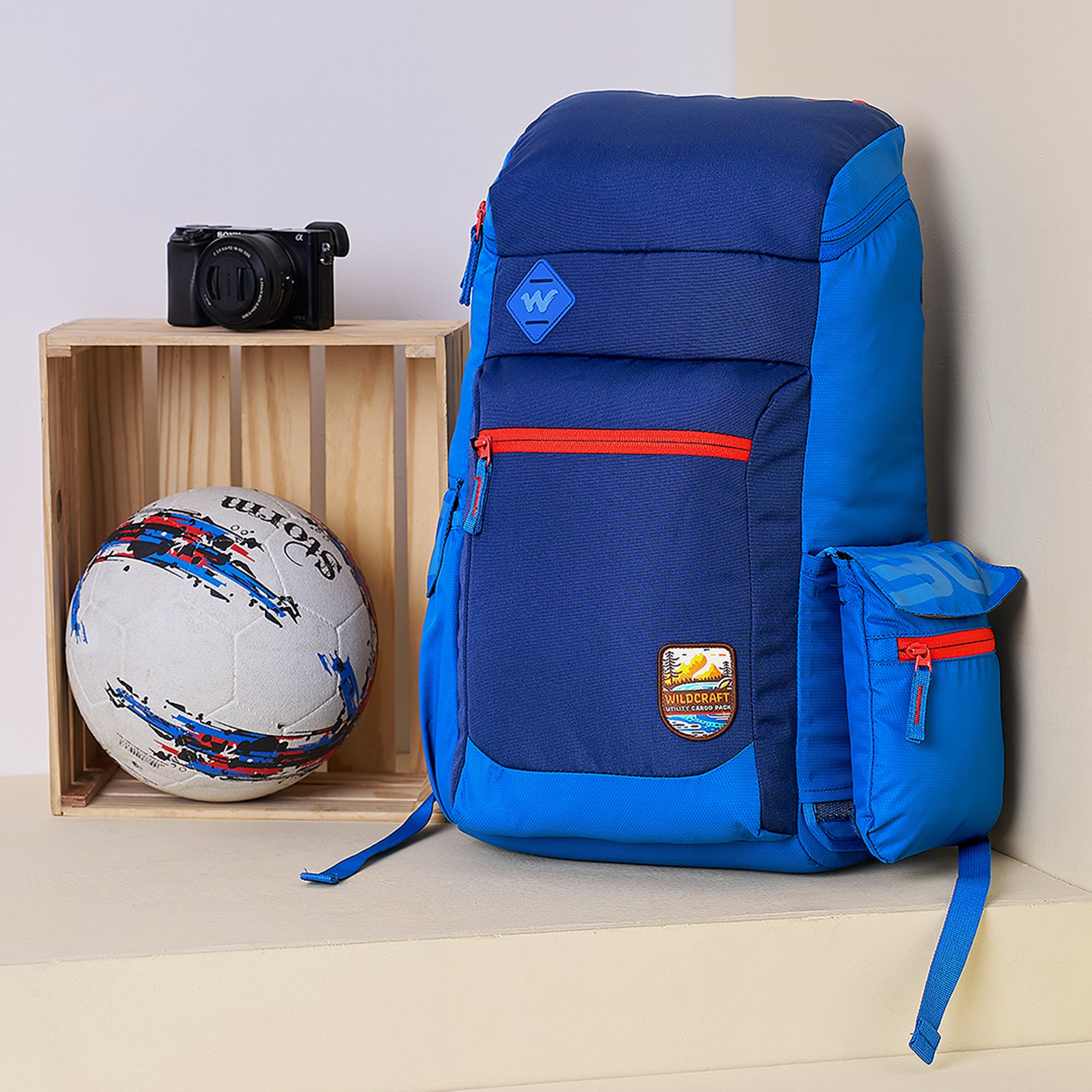 Wildcraft Solid Backpack with Adjustable Shoulder Straps - 21x32x50 cm-school-bagsandbackpacks-backpacks-image-7