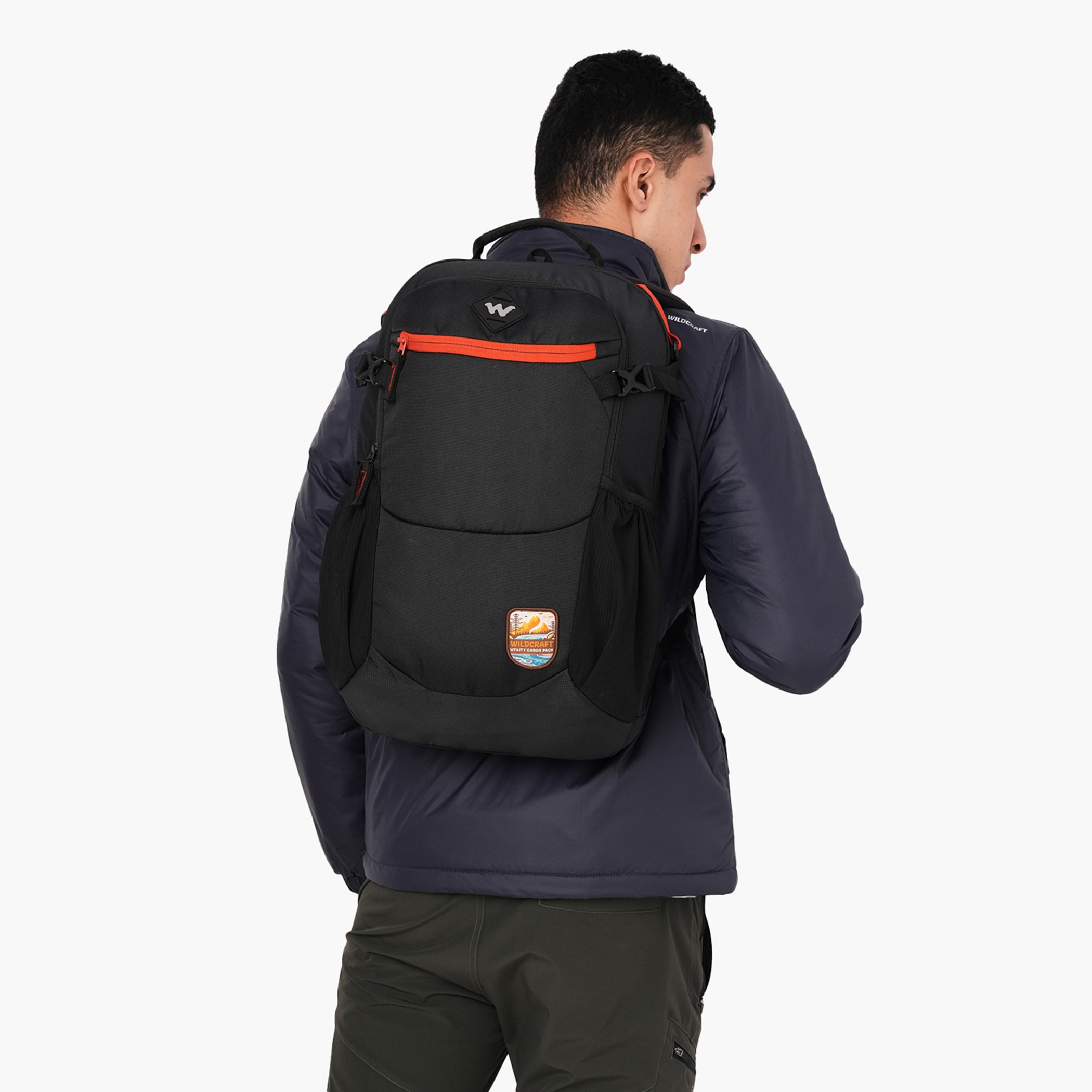 Wildcraft Solid Backpack with Adjustable Shoulder Straps - 24x29x49 cms-school-bagsandbackpacks-backpacks-image-2