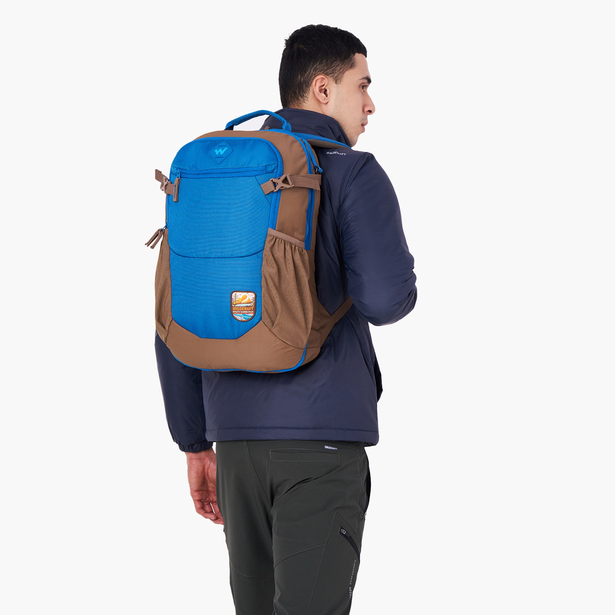 Wildcraft Colourblock Backpack with Adjustable Shoulder Straps - 24x29x49 cms-school-bagsandbackpacks-backpacks-image-4