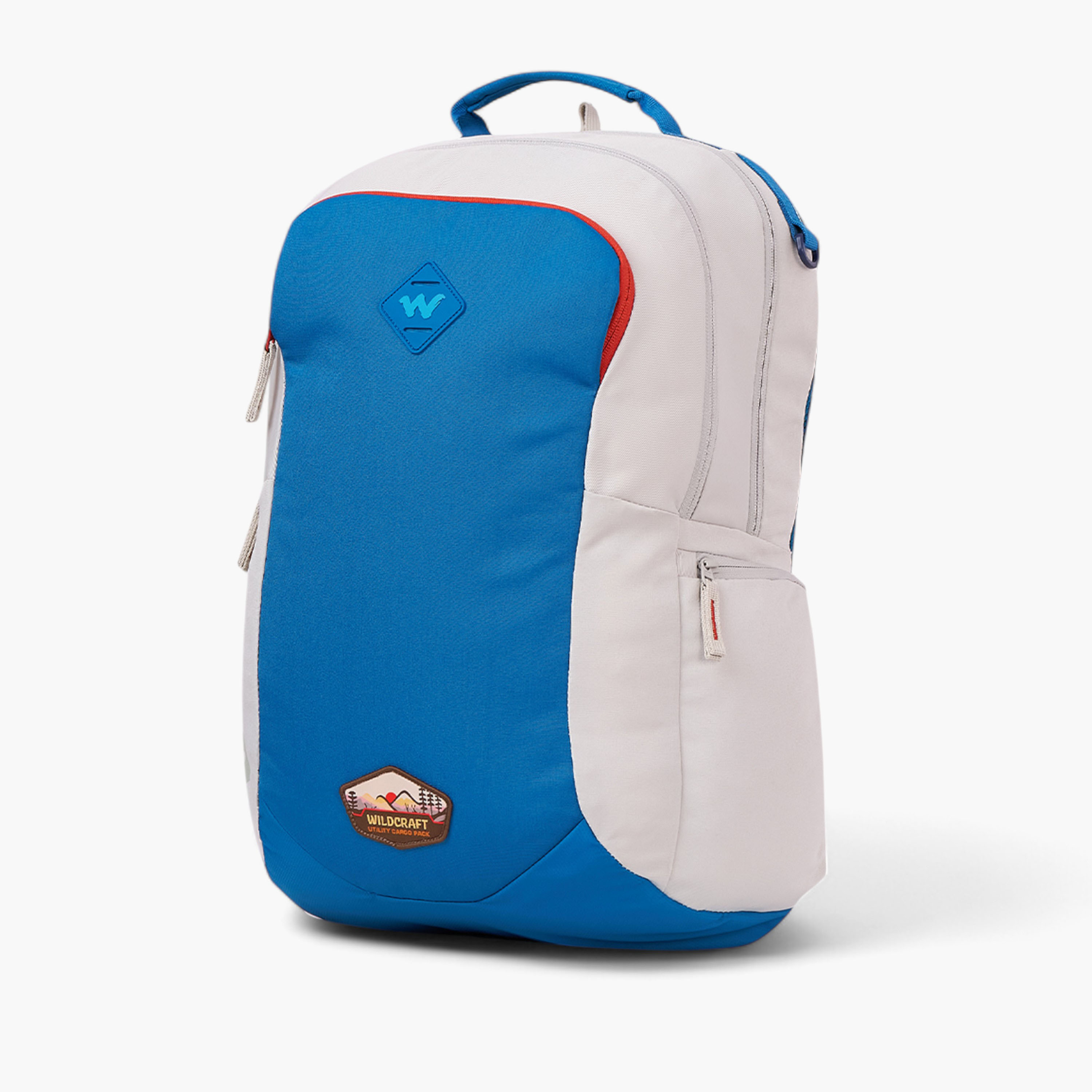 Wildcraft Panelled Backpack with Adjustable Straps and Zip Closure - 20x33x51 cms-school-bagsandbackpacks-backpacks-image-2