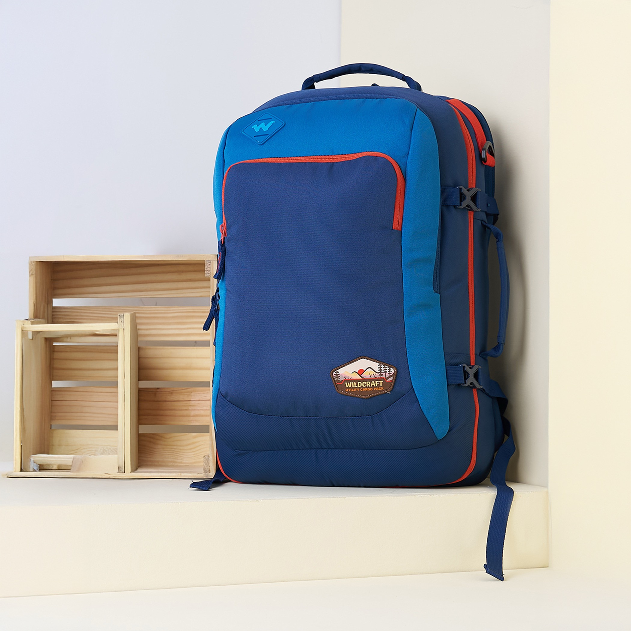 Wildcraft Solid Backpack with Adjustable Shoulder Straps - 21x33x48 cm-school-bagsandbackpacks-backpacks-image-2