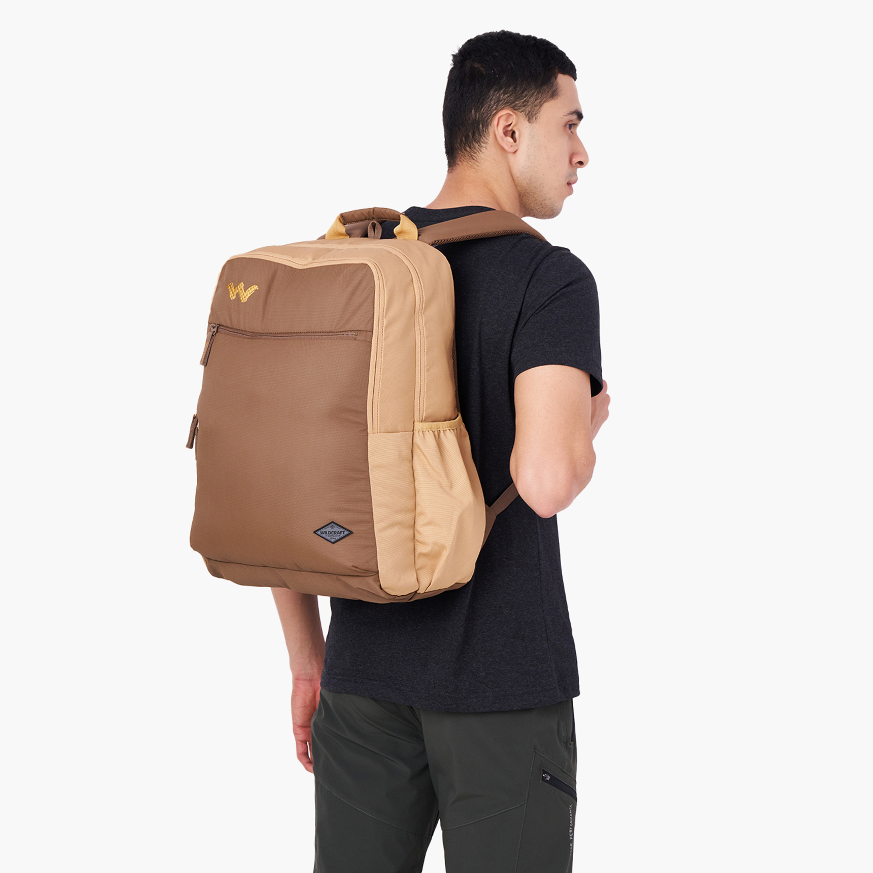 Wildcraft Colourblock Backpack with Padded Shoulder Straps - 23x32x46 cms-school-bagsandbackpacks-backpacks-image-3