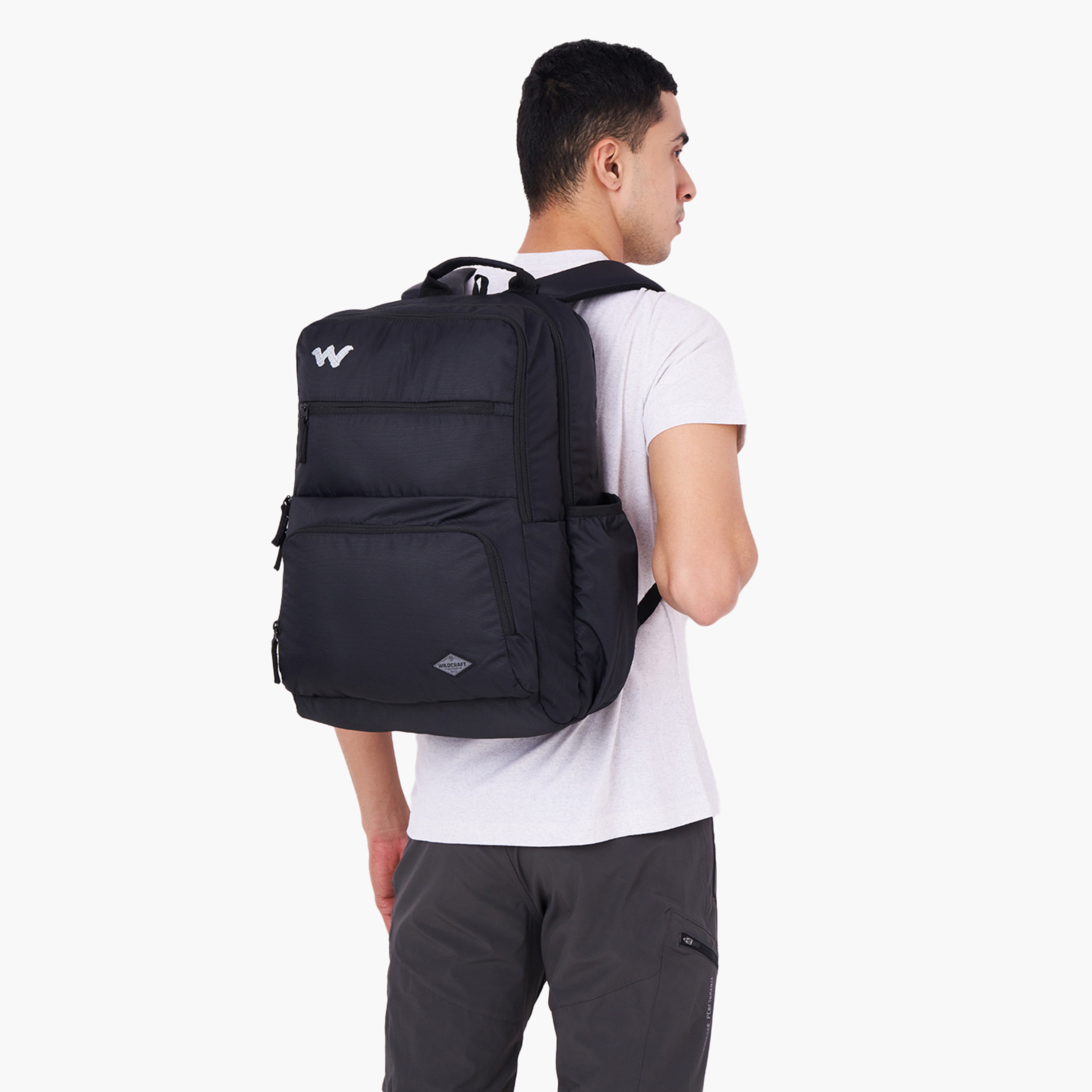 Wildcraft Solid School Backpack with Adjustable Shoulder Straps - 25x32x47 cms-school-bagsandbackpacks-backpacks-image-3