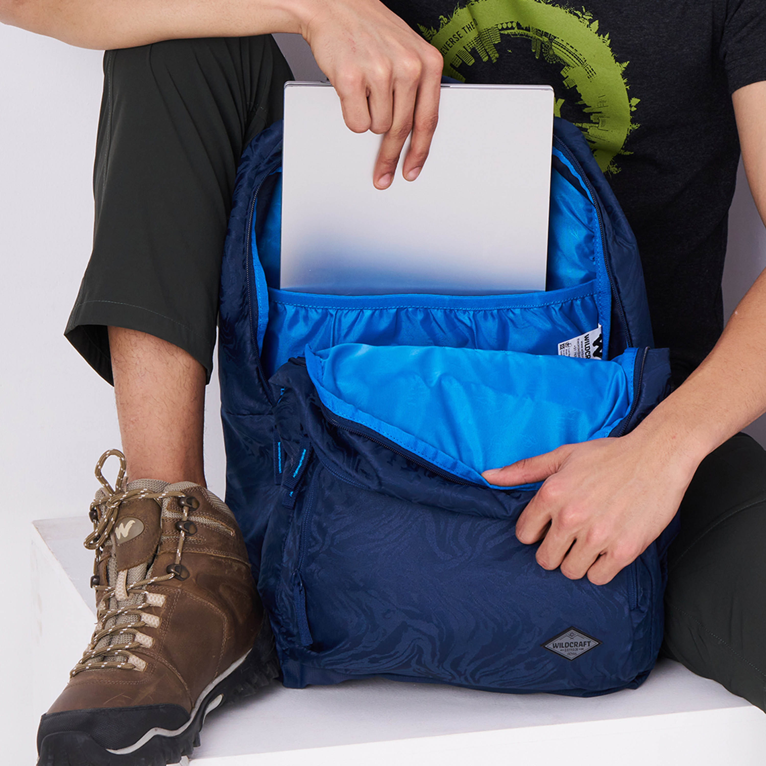 شنطة مدرسية سادة بحمالات كتف قابلة للتعديل من وايلدكرافت - 25×32×47 سم-school-bagsandbackpacks-backpacks-image-4