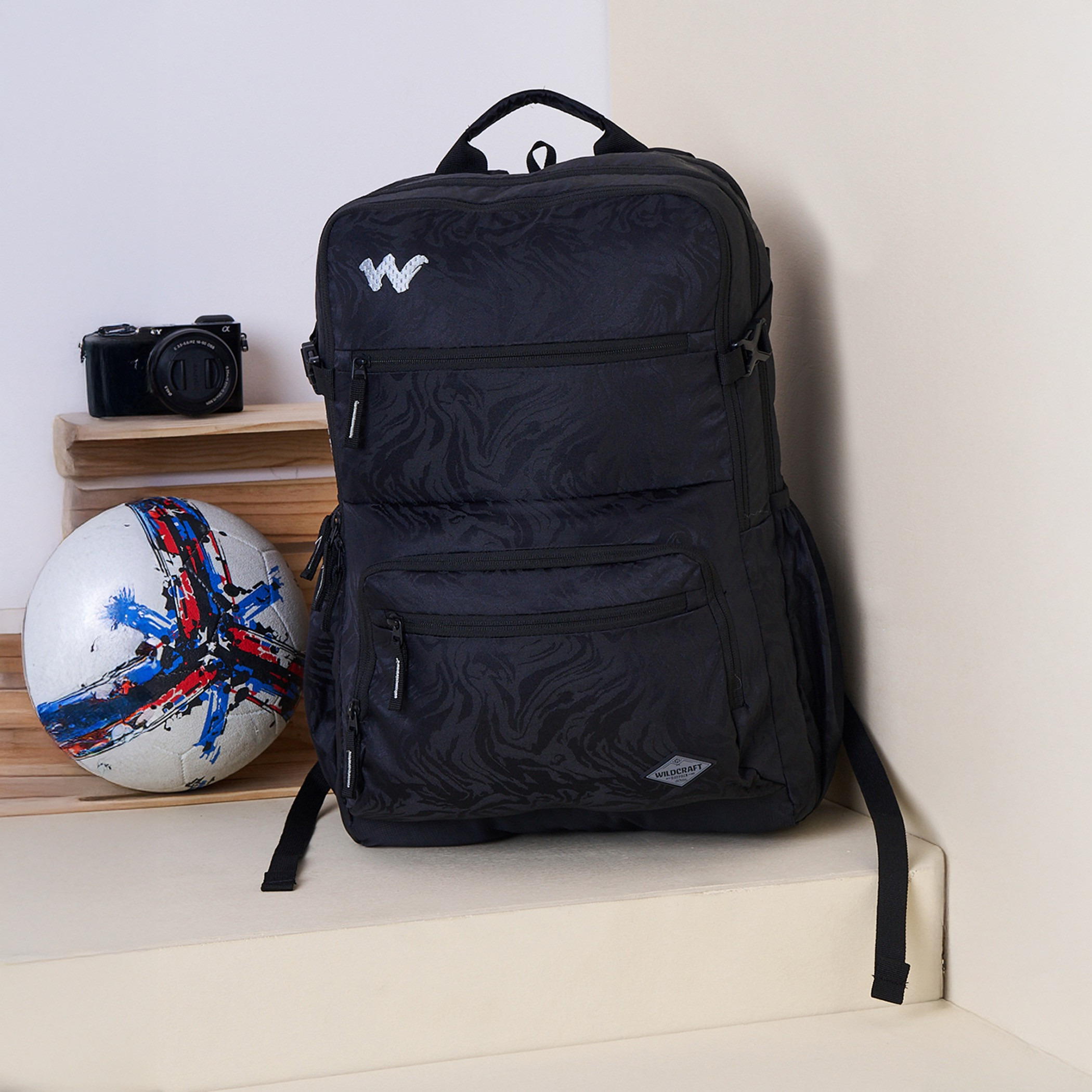Wildcraft Printed Backpack with Adjustable Shoulder Straps - 25x32x46 cms-school-bagsandbackpacks-backpacks-image-12