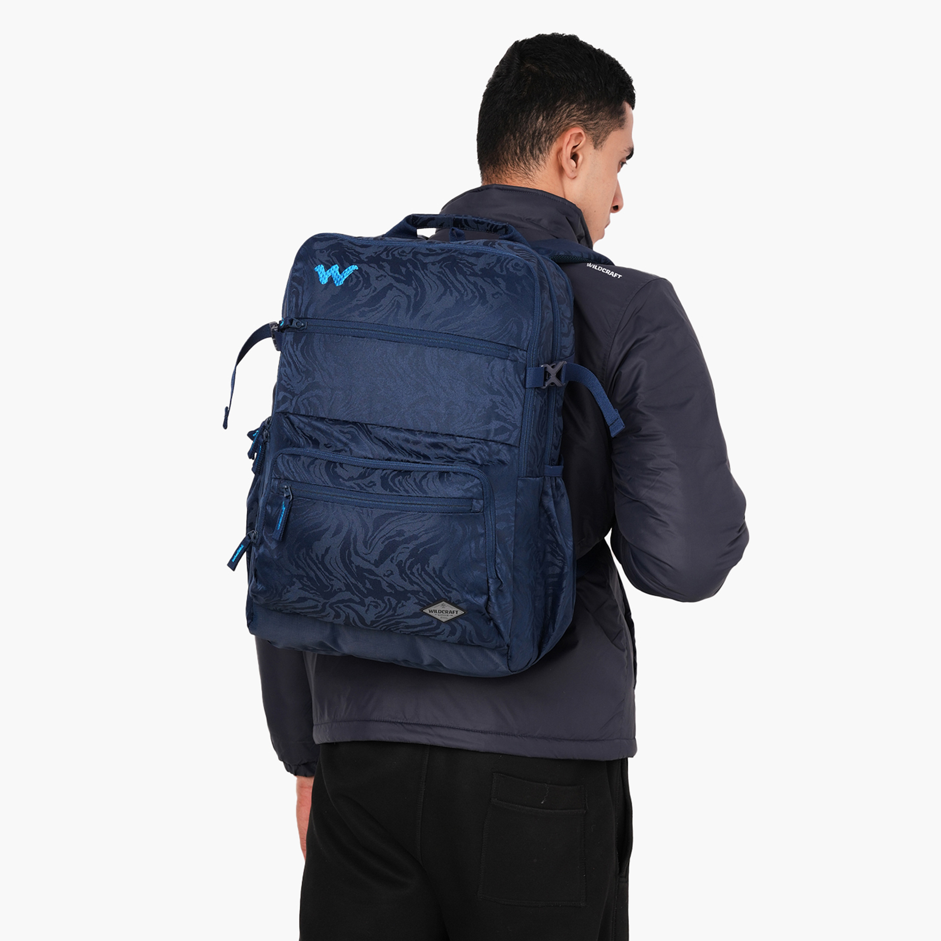 شنطة ظهر مدرسية بطبعات وحمالات كتف قابلة للتعديل من وايلدكرافت - 25×32×46 سم-school-bagsandbackpacks-backpacks-image-3
